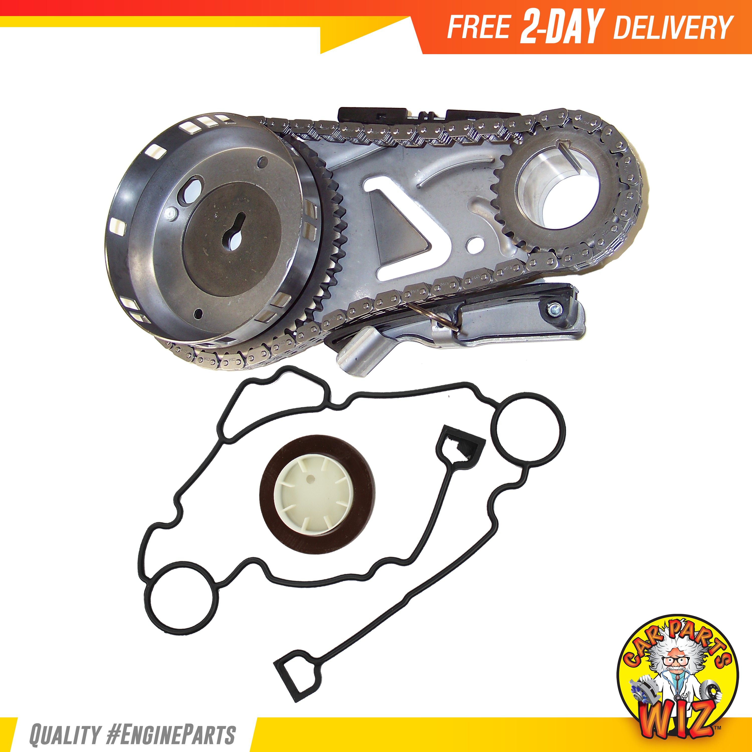 Timing Chain Kit Cover Gasket Set Fits 0310 Dodge Jeep 5.7L 6.1L OHV