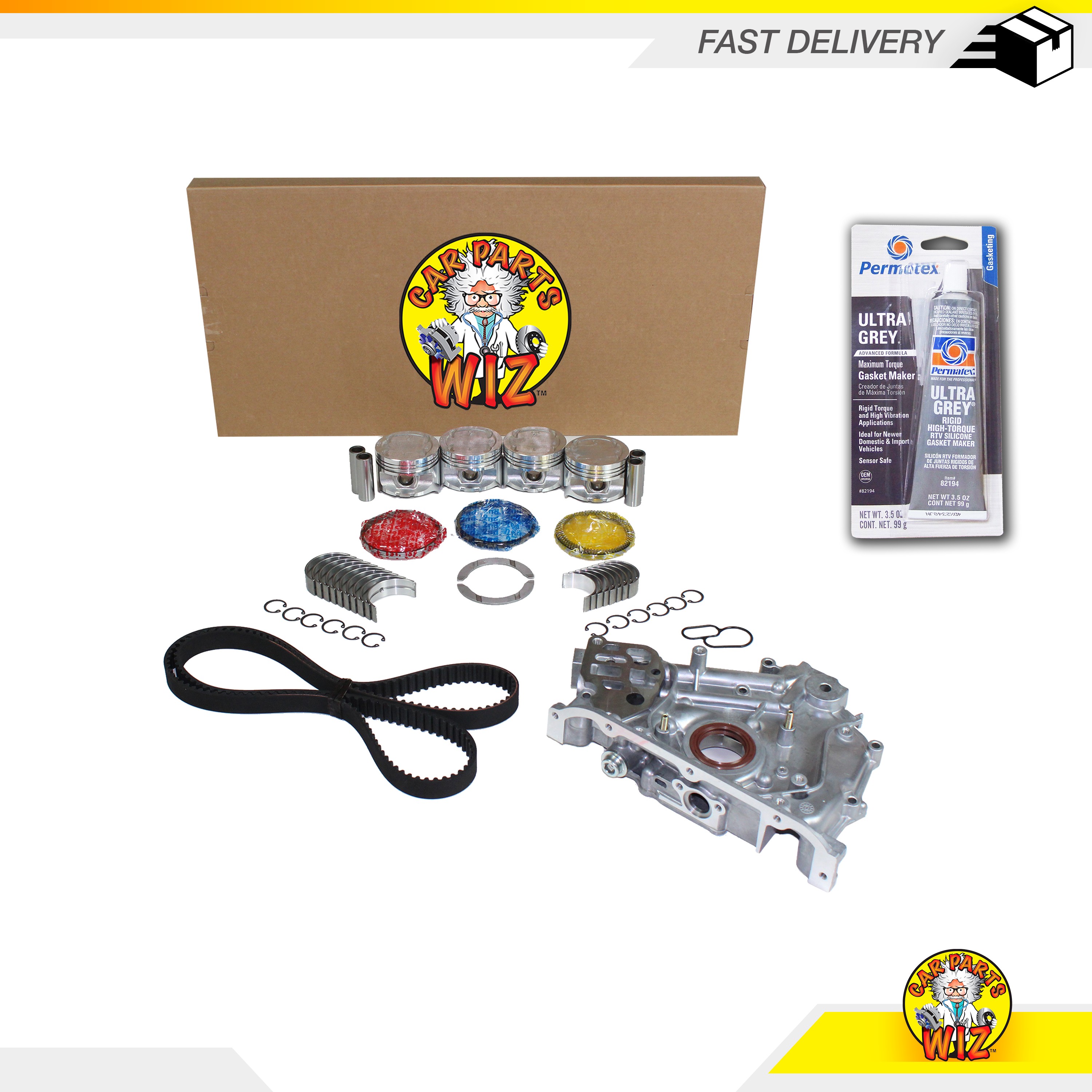 Master Engine Rebuild Kit Fits 8891 Honda Civic CRX 1.6L L4 SOHC 16v