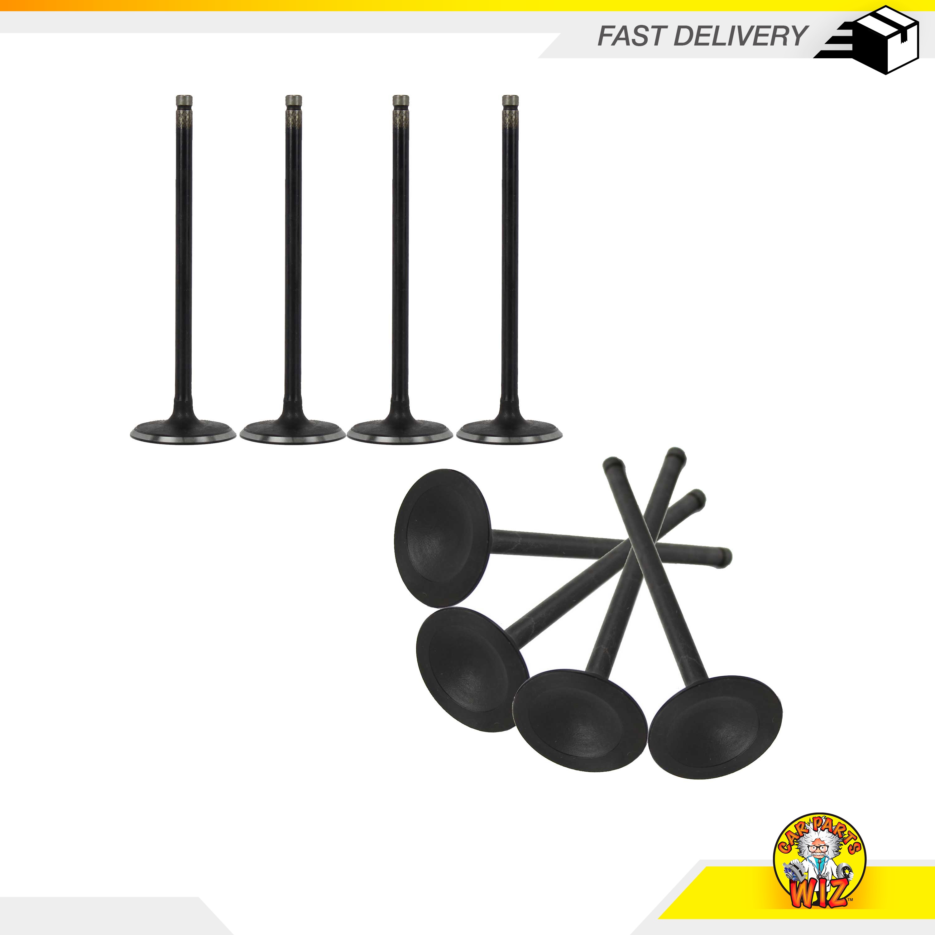 Exhaust and Intake Valves Fits 75-80 Toyota Celica 2.2L SOHC 8v 20R