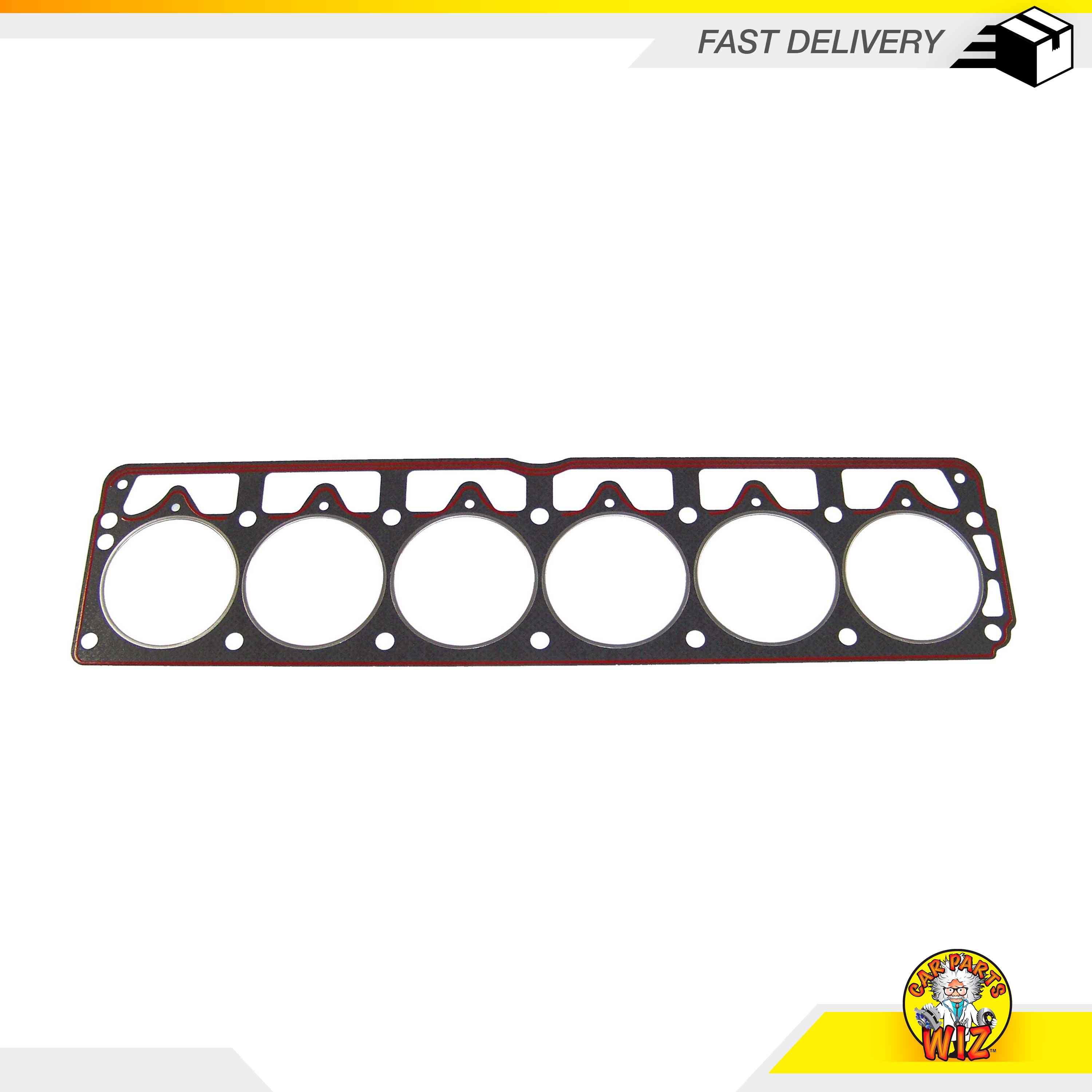 Graphite Head Gasket Fits 8703 Jeep Cherokee 4.0L L6 OHV 12v VIN M Cu