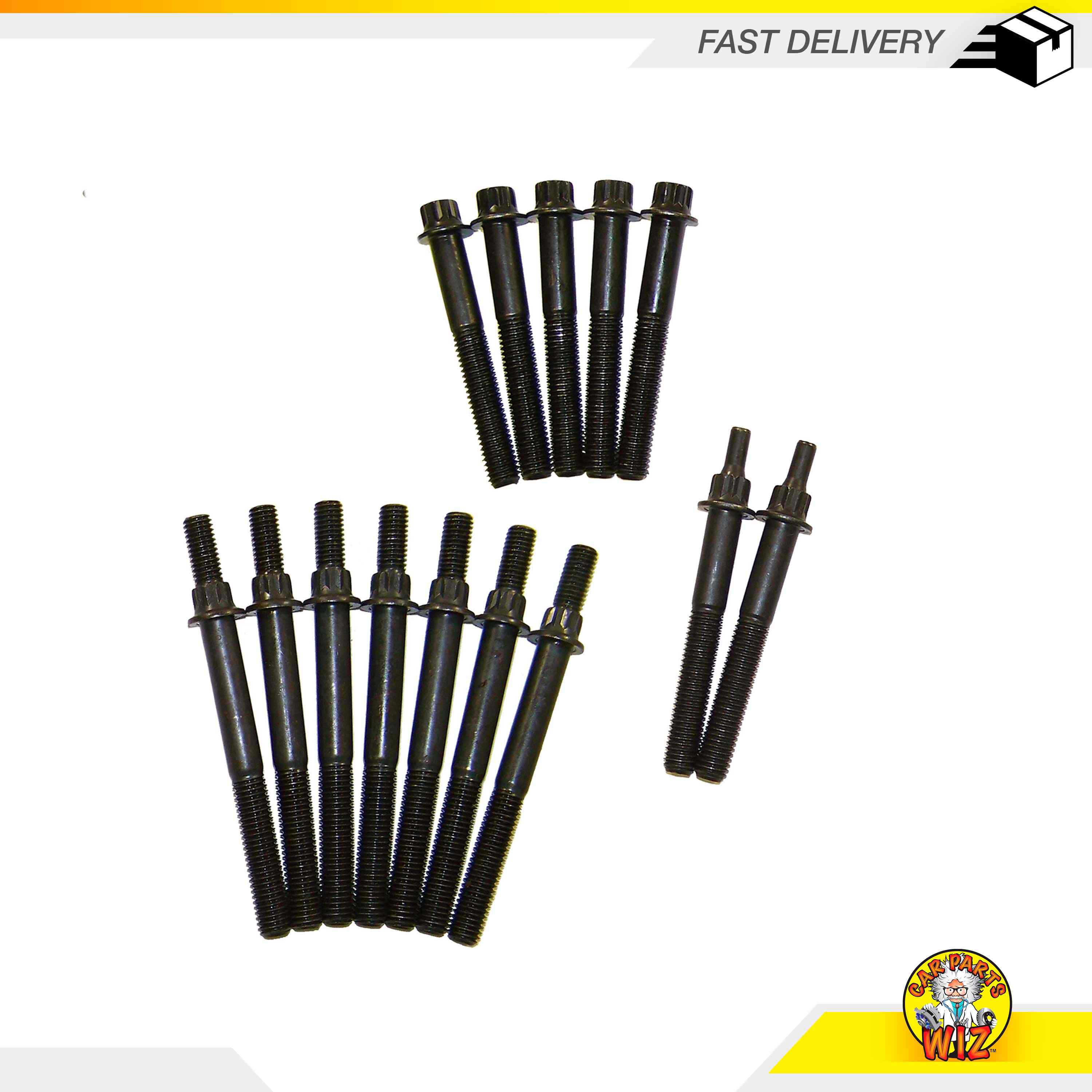 Head Gasket Set Bolts Fits 9903 Jeep Cherokee Grand Cherokee 4.0 OHV