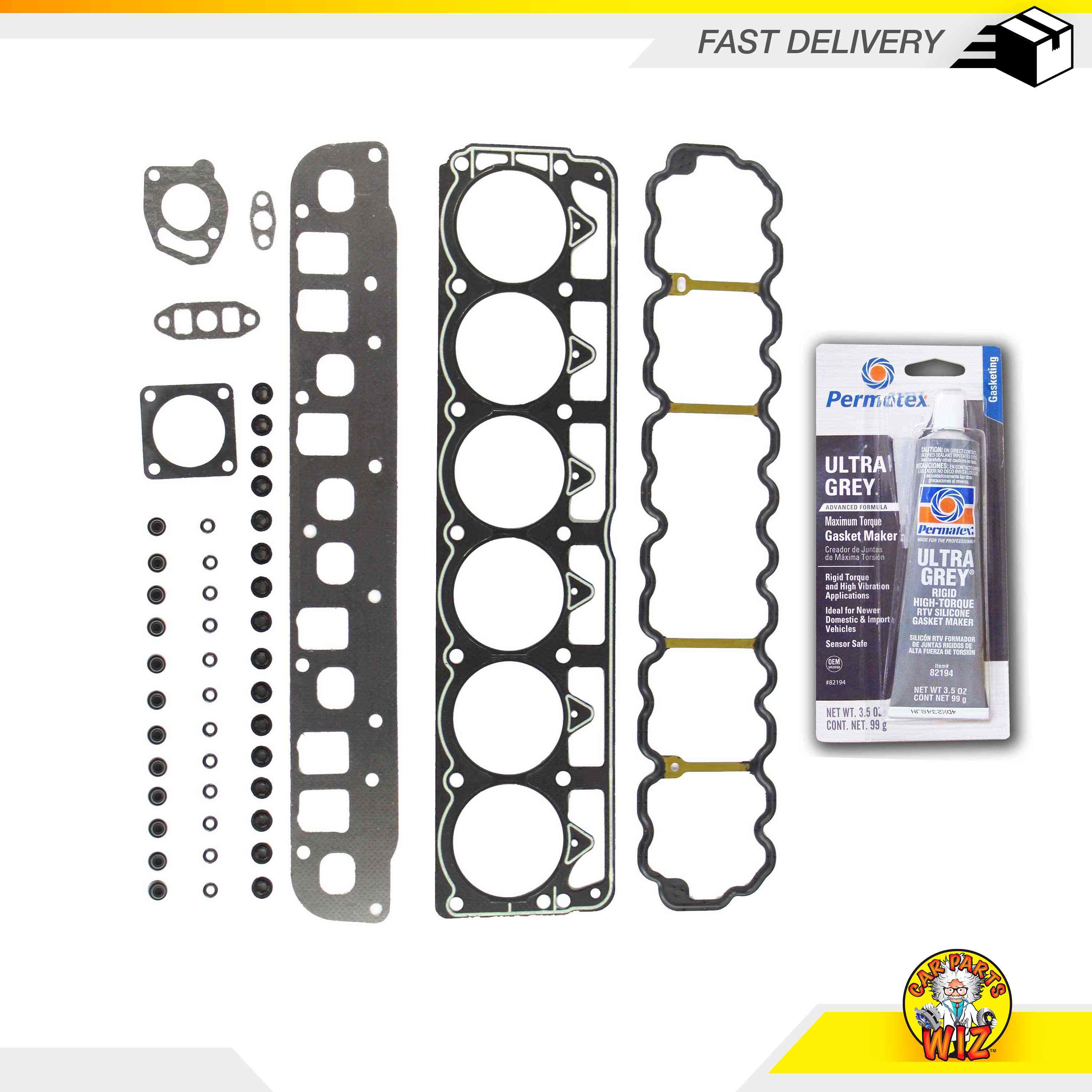 Head Gasket Set Fits 9903 Jeep Grand Cherokee Wrangler Cherokee 4.0L