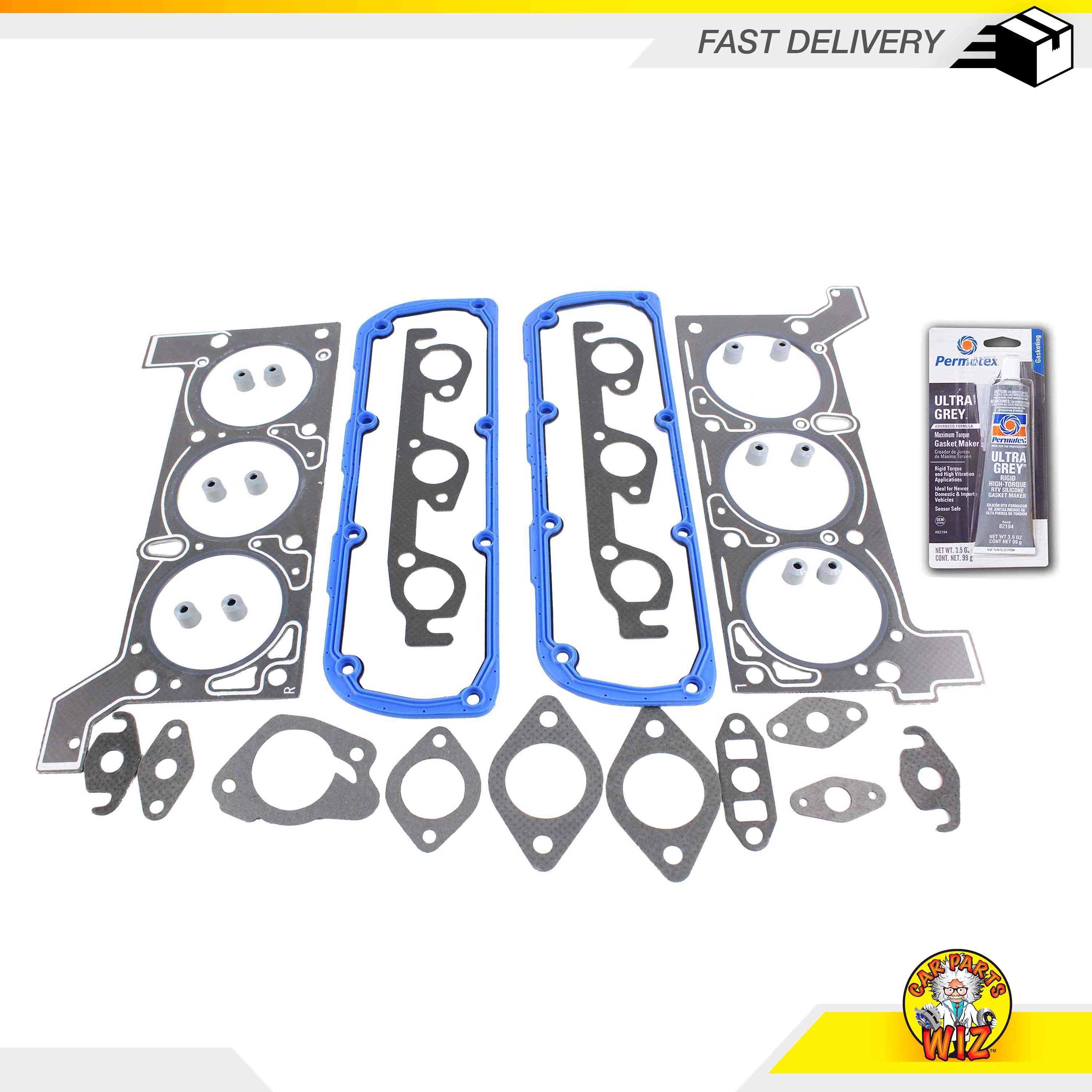 Graphite Head Gasket Set Fits 9800 Chrysler Dodge Grand Caravan 3.3L