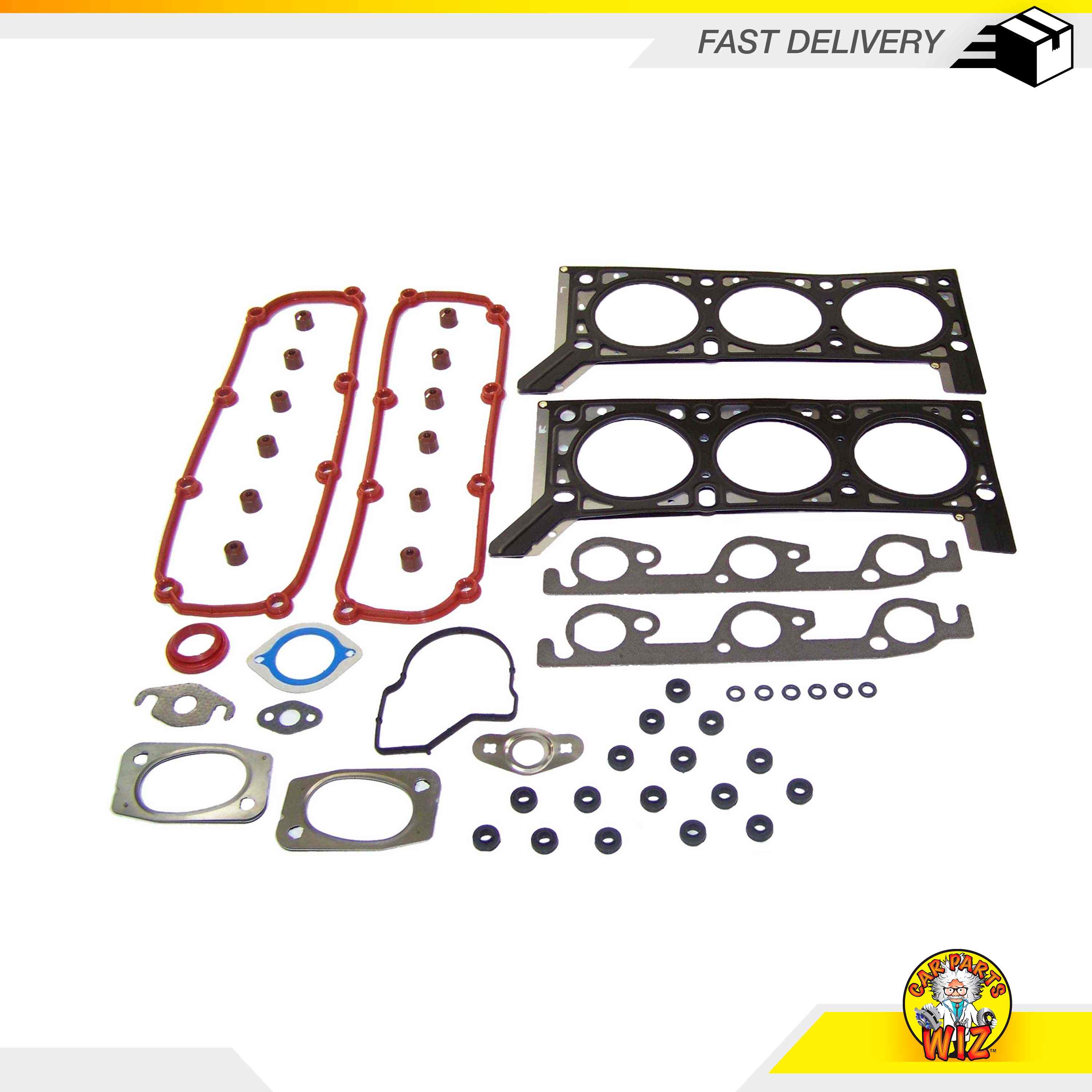 Head Gasket Set Bolts Fits 0410 Chrysler 3.3L V6 OHV 12v VIN H, R Cu