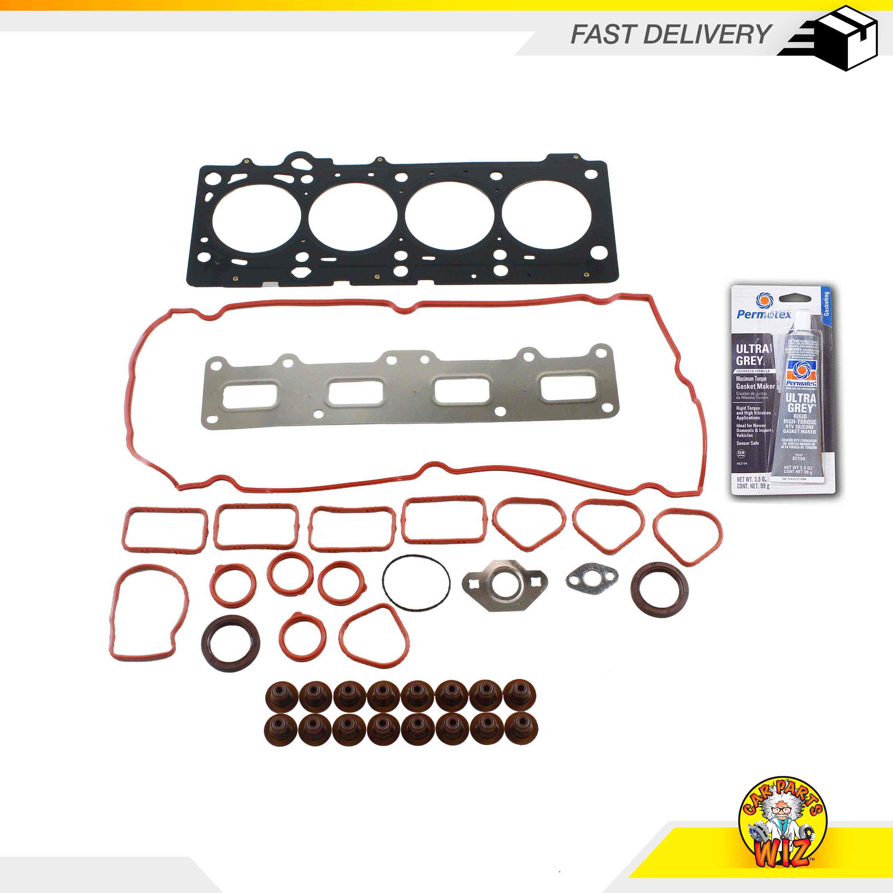 MLS Head Gasket Set Fits 0210 Chrysler Jeep Liberty PT Cruiser 2.4L L4