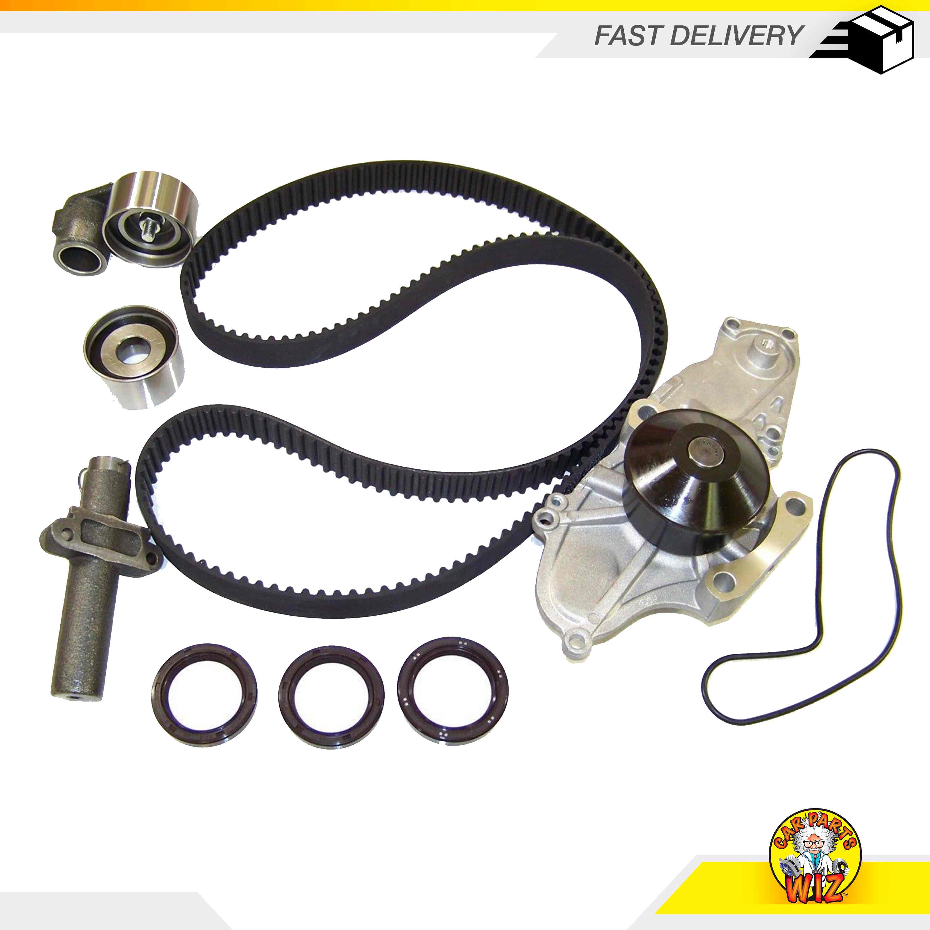 Head Gasket Set Timing Belt Kit Bolts Fits 0204 Honda 3.5L SOHC 24v