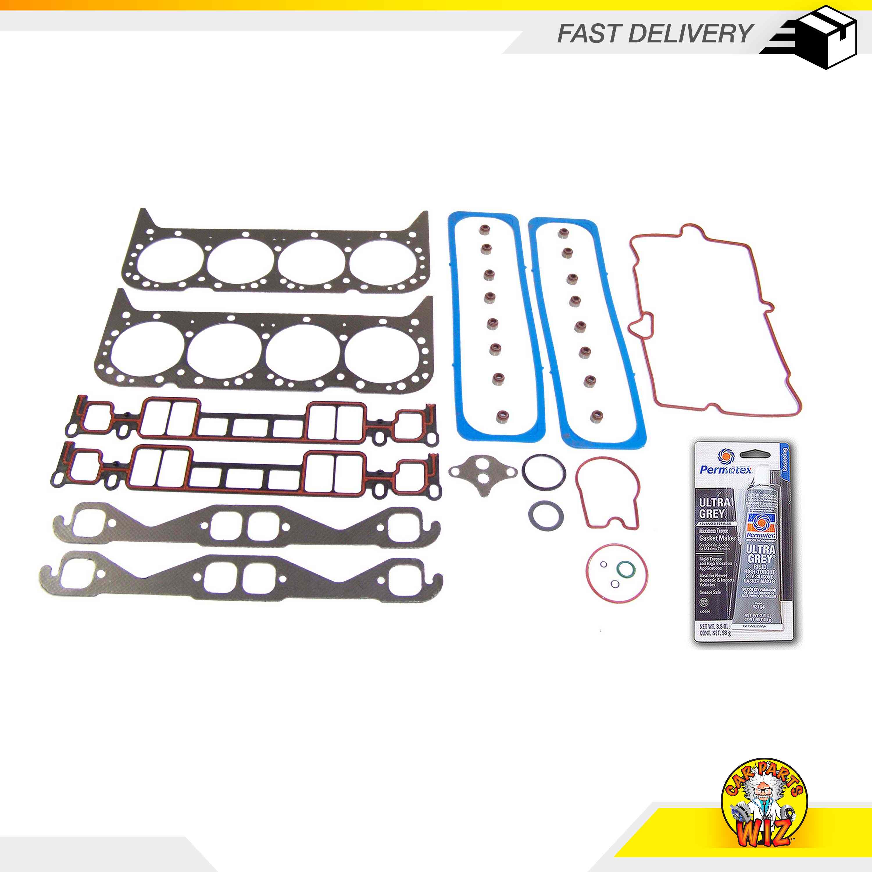 Graphite Head Gasket Set Fits 9602 Chevrolet GMC C1500 C2500 5.0L V8