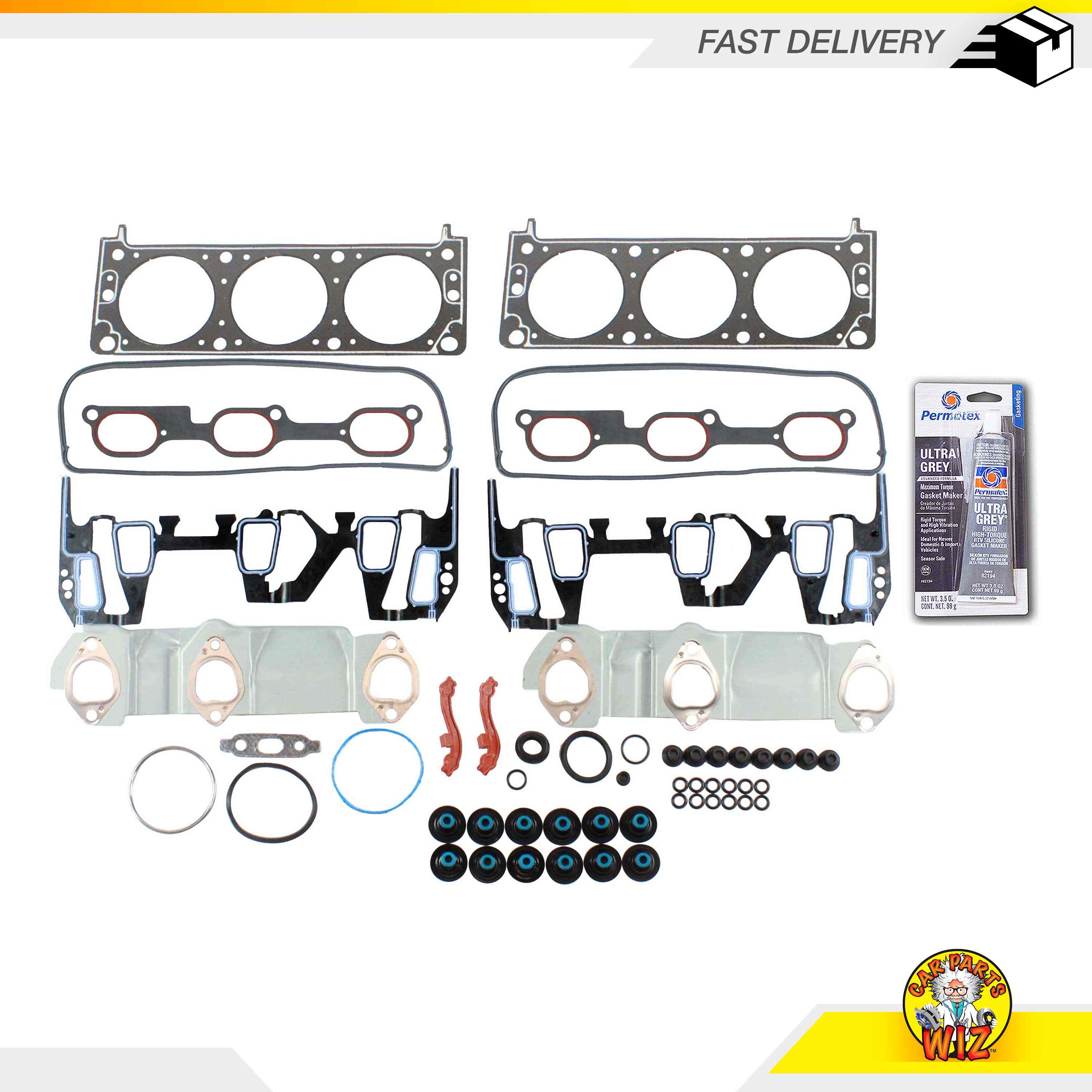 Graphite Head Gasket Set Fits 0509 Chevrolet Pontiac Equinox 3.4L OHV