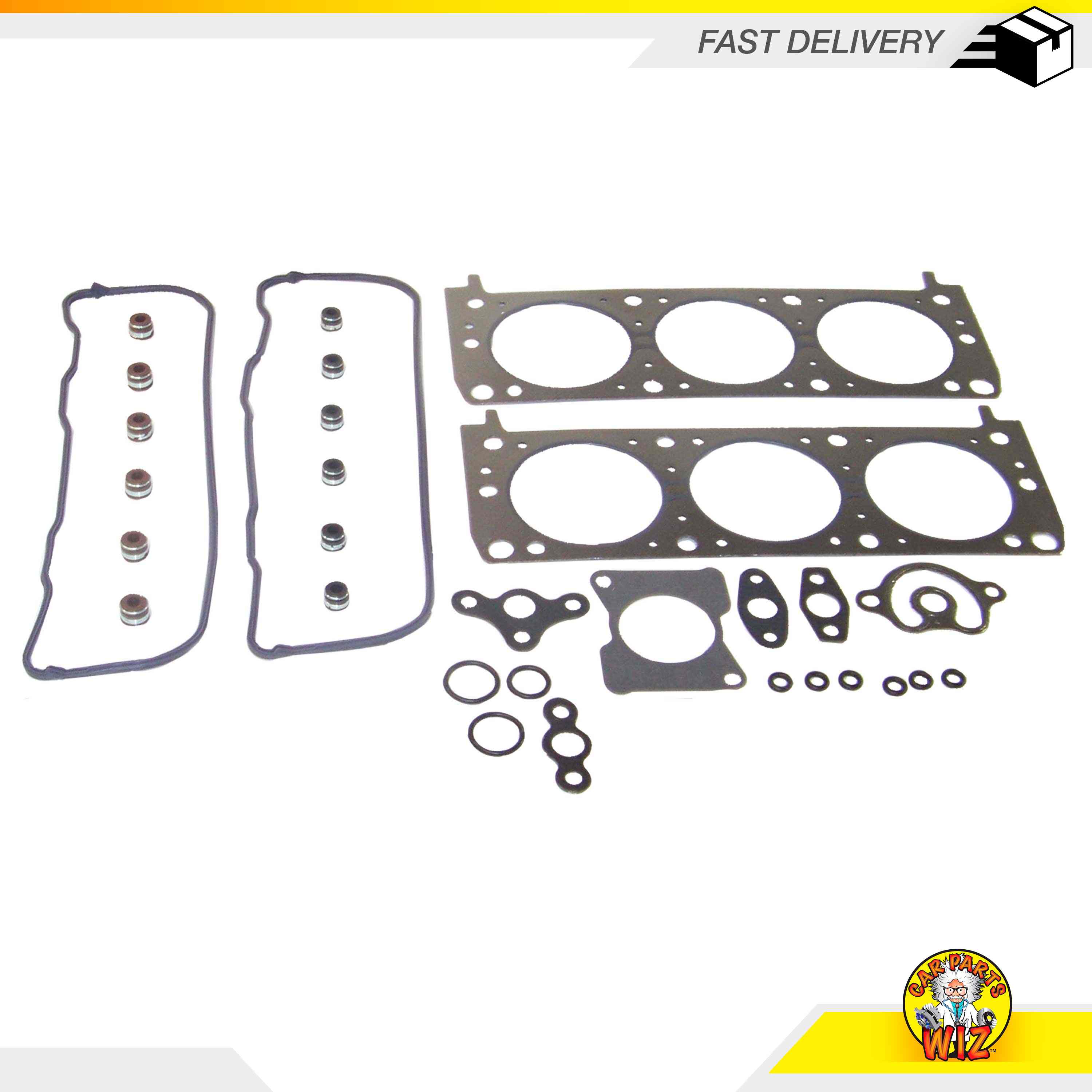 Head Gasket Set Bolts Kit Fits 8790 Buick Regal 2.8L 3.1L V6 OHV Cu