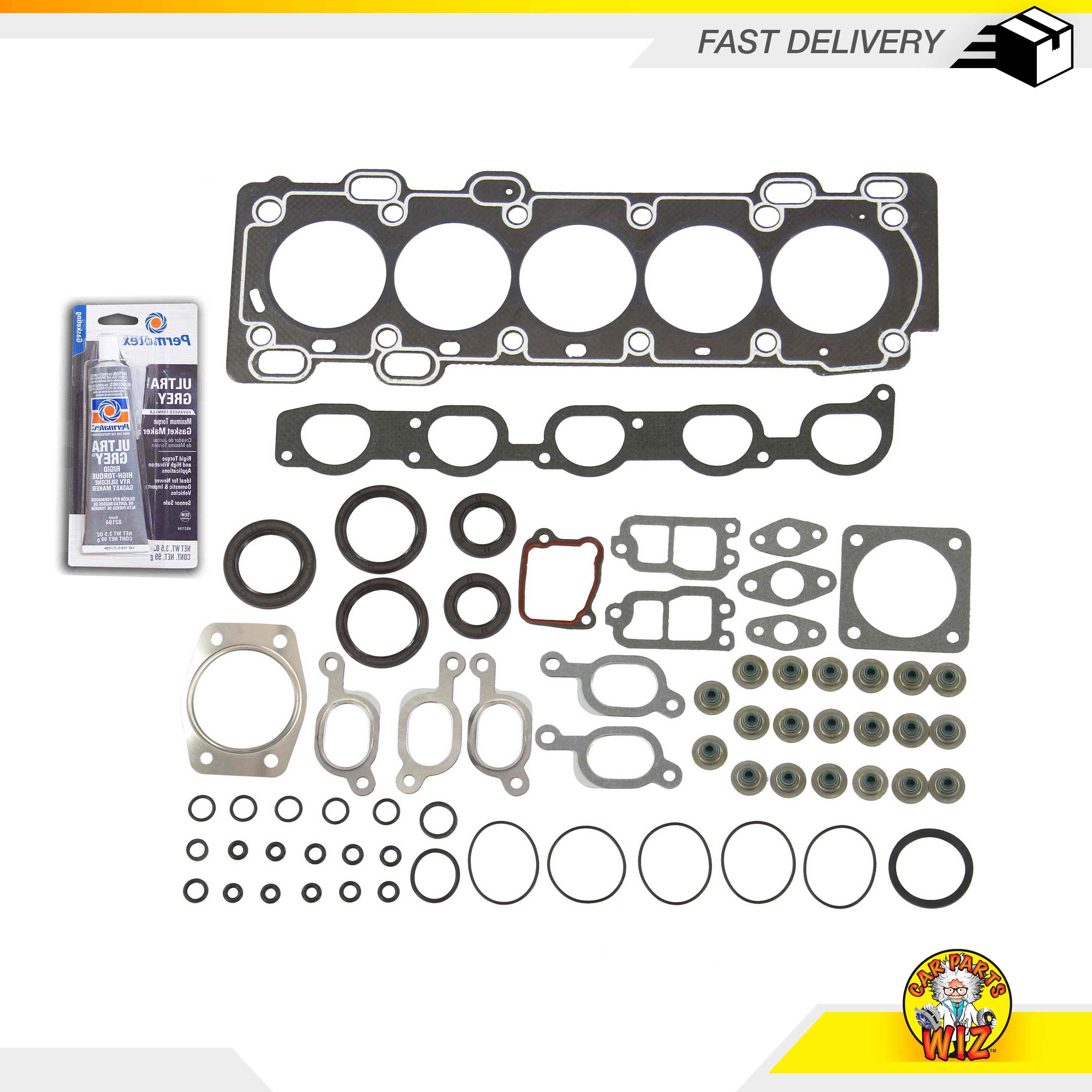 Head Gasket Set Fits 0009 Volvo S60 V70 XC90 C70 S70 2.4L2.5L L5 DOHC