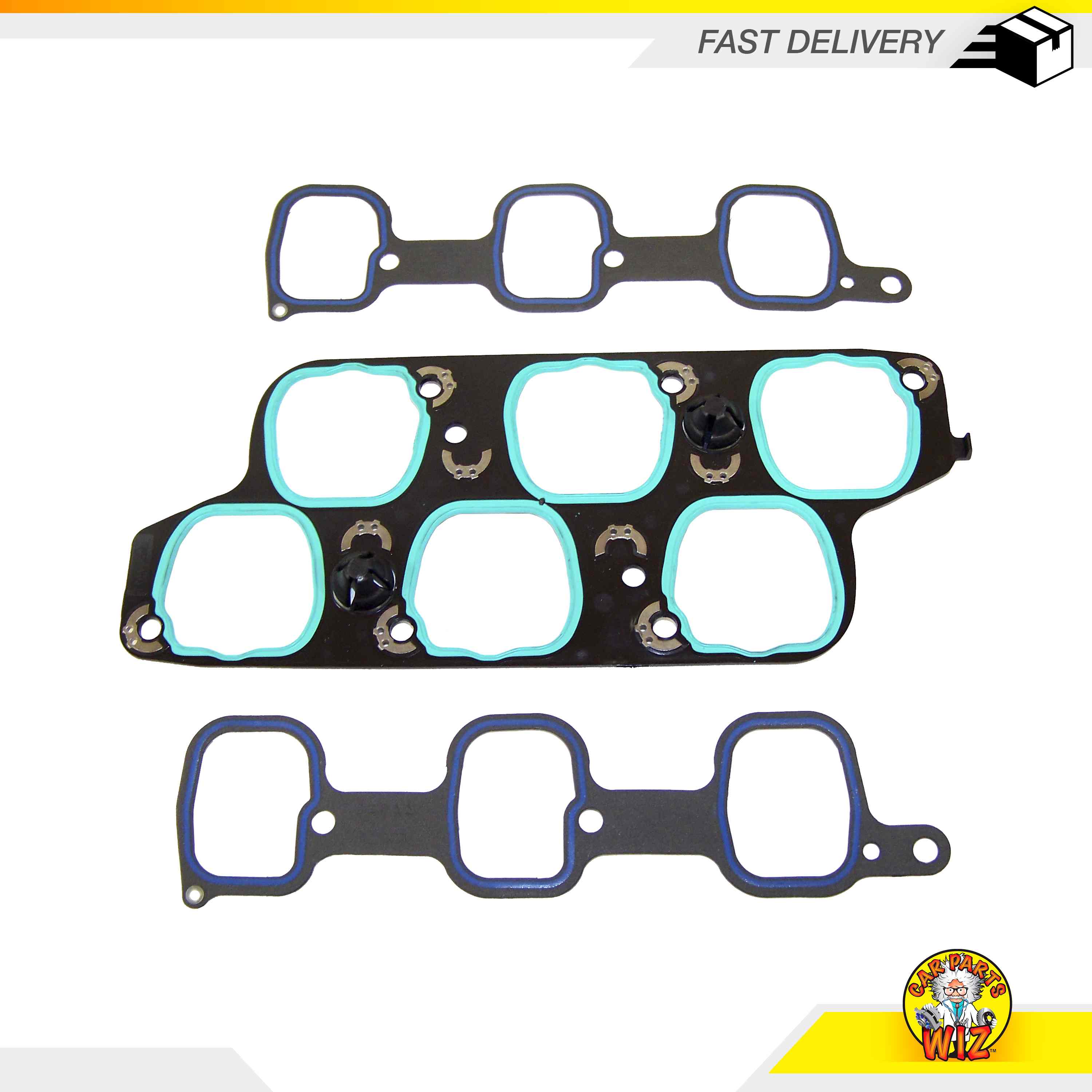 Intake Manifold Gasket Set Fits 0708 Buick GMC Acadia Enclave 3.6L V6
