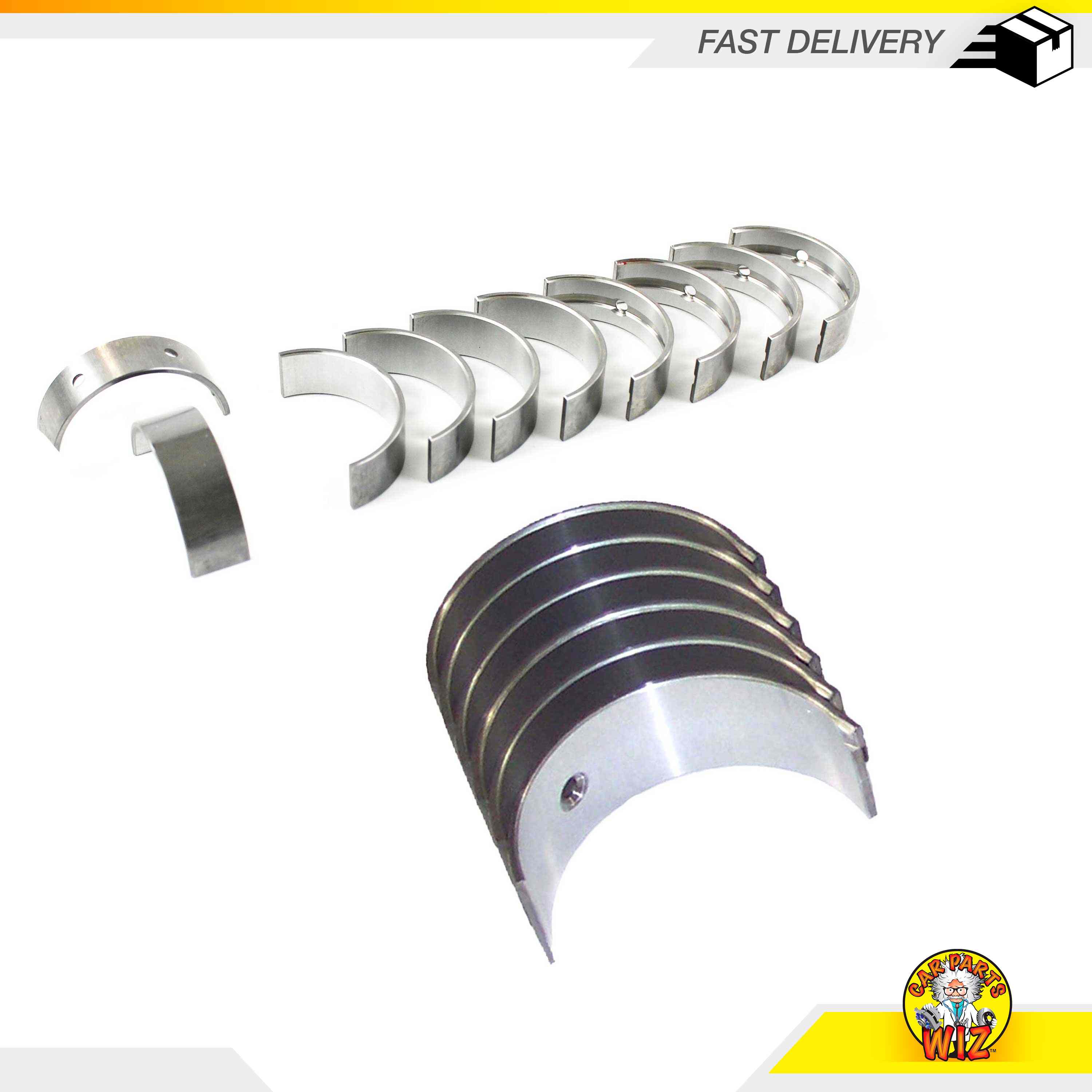 Main Rod Bearings Fits 0315 Toyota Prius C Hybrid 1.5L 4Cyl. DOHC 16v