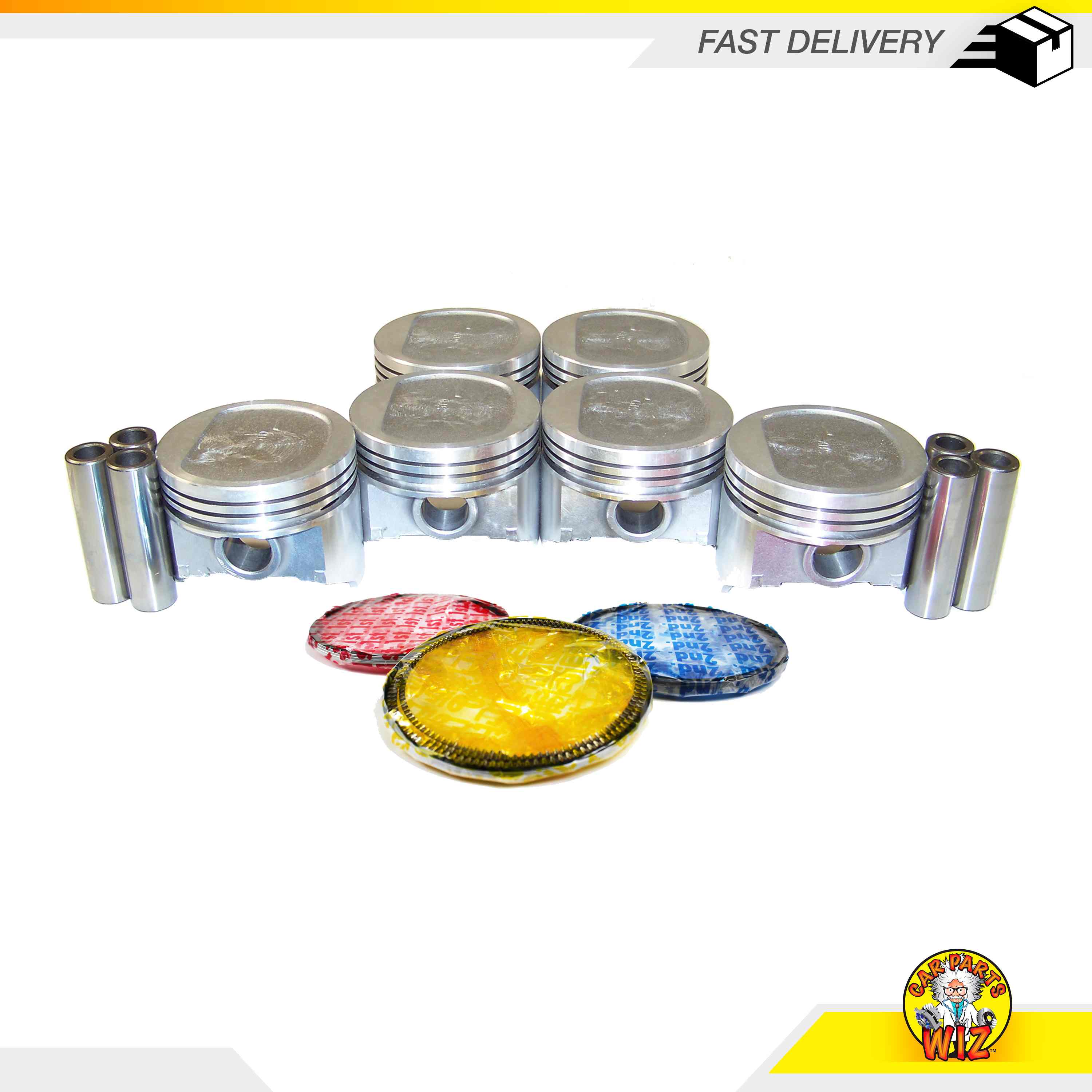 Pistons and Rings Fits 8795 Jeep Cherokee Grand Cherokee Wrangler 4.0L