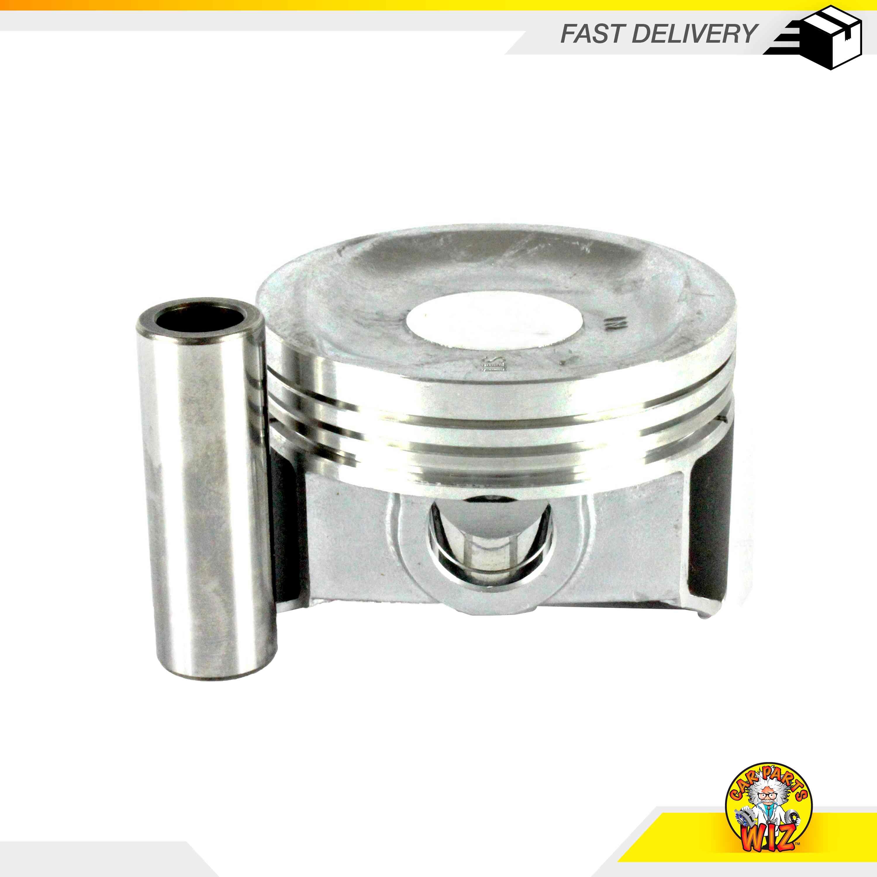 Pistons & Rings Fits 0708 Honda Fit 1.5L SOHC 16v VTEC L15A1 eBay