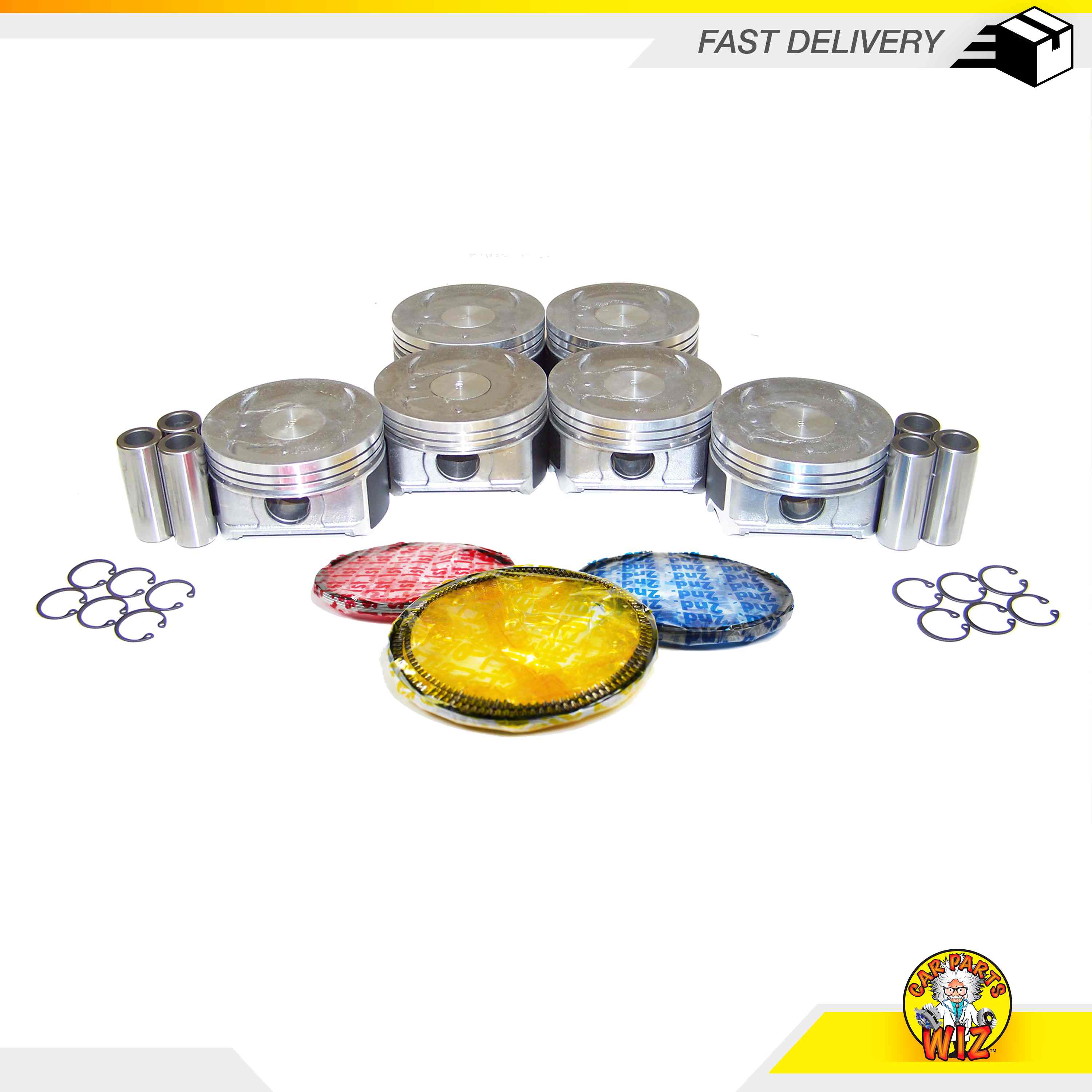 Pistons and Rings Fits 9901 Honda Odyssey 3.5L V6 SOHC 24v J35A1 eBay