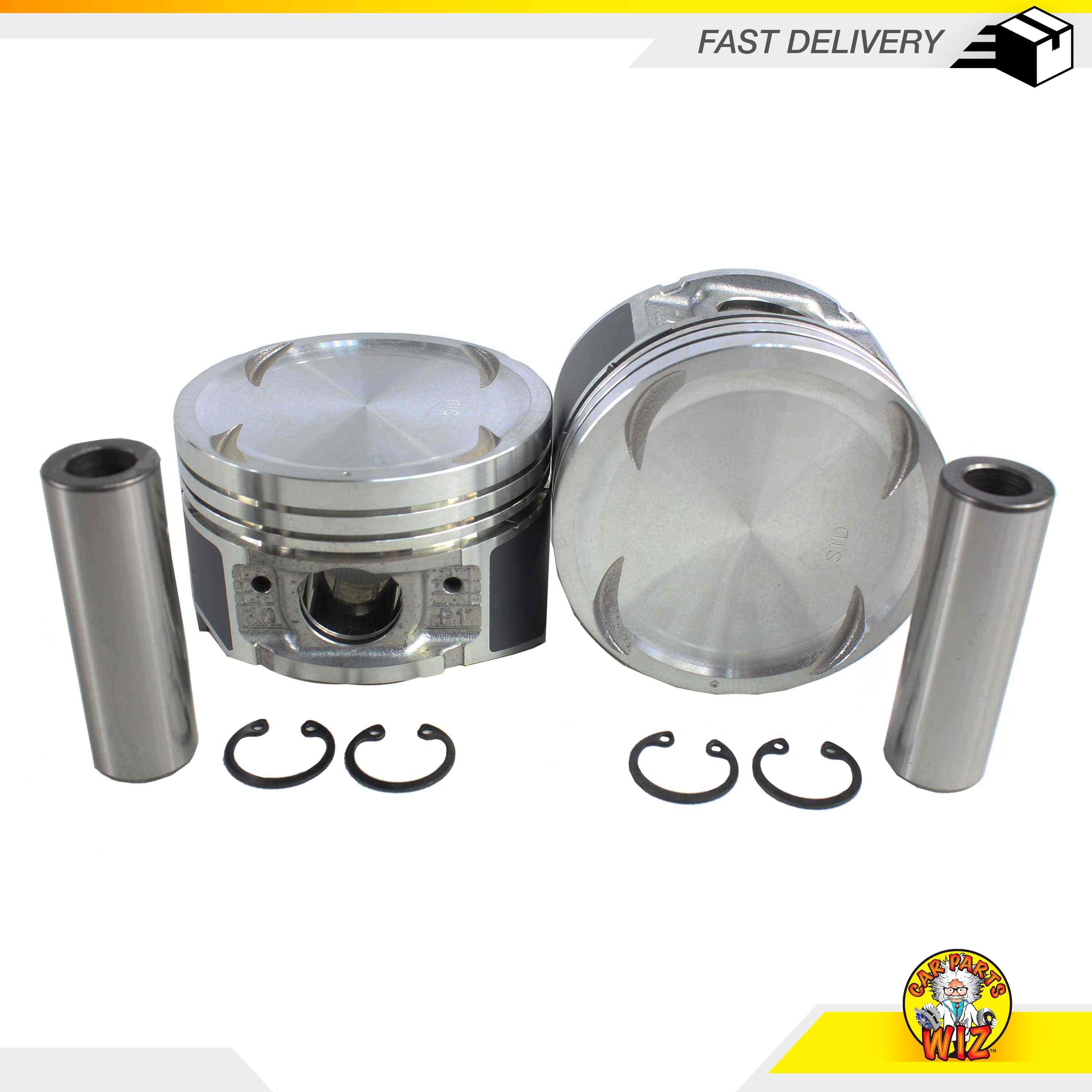 Pistons and Rings Fits 9096 Nissan 300ZX 3.0L V6 DOHC 24v VG30DETT eBay