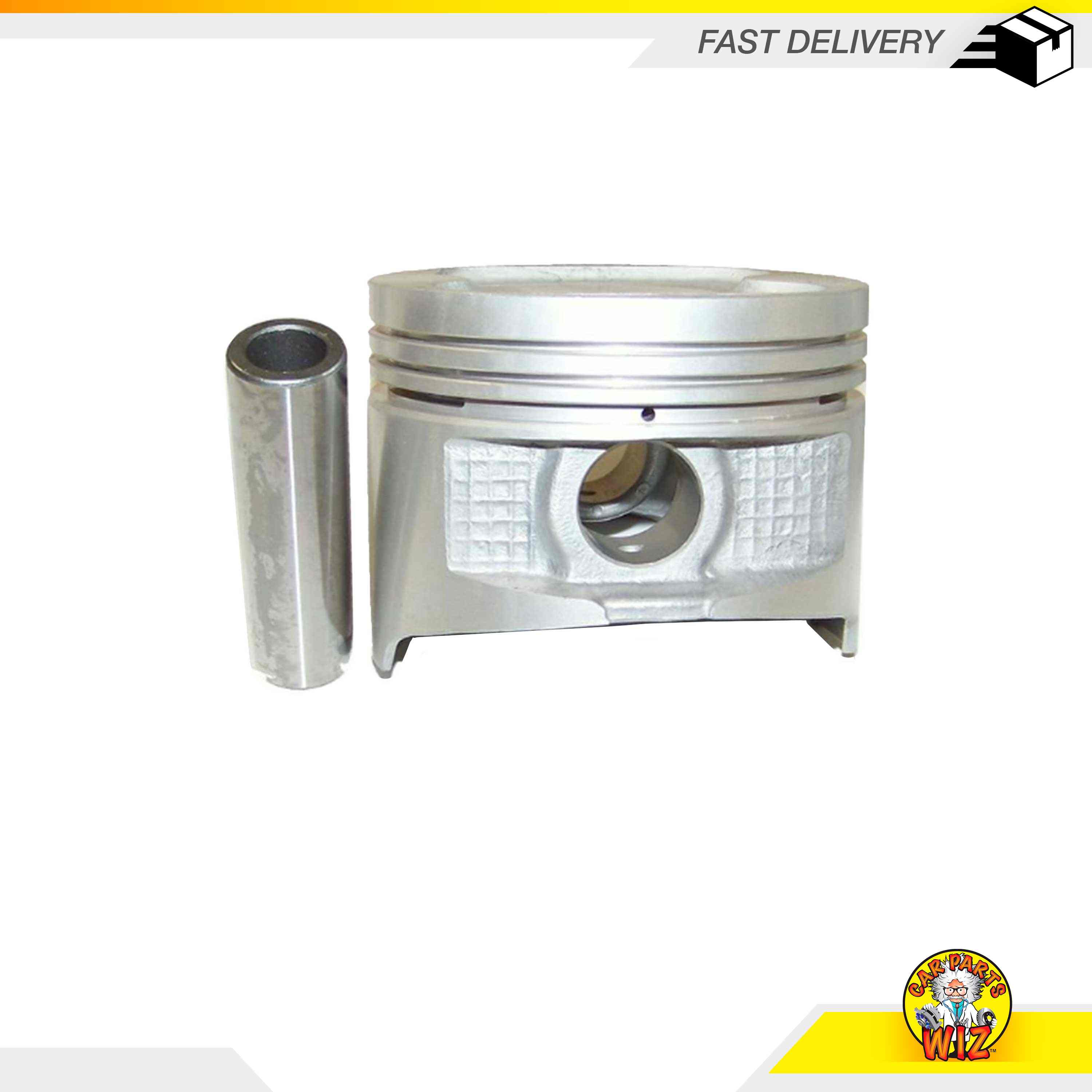 Pistons and Rings Fits 8893 Toyota Corolla Prizm 1.6L DOHC 16v 4AF