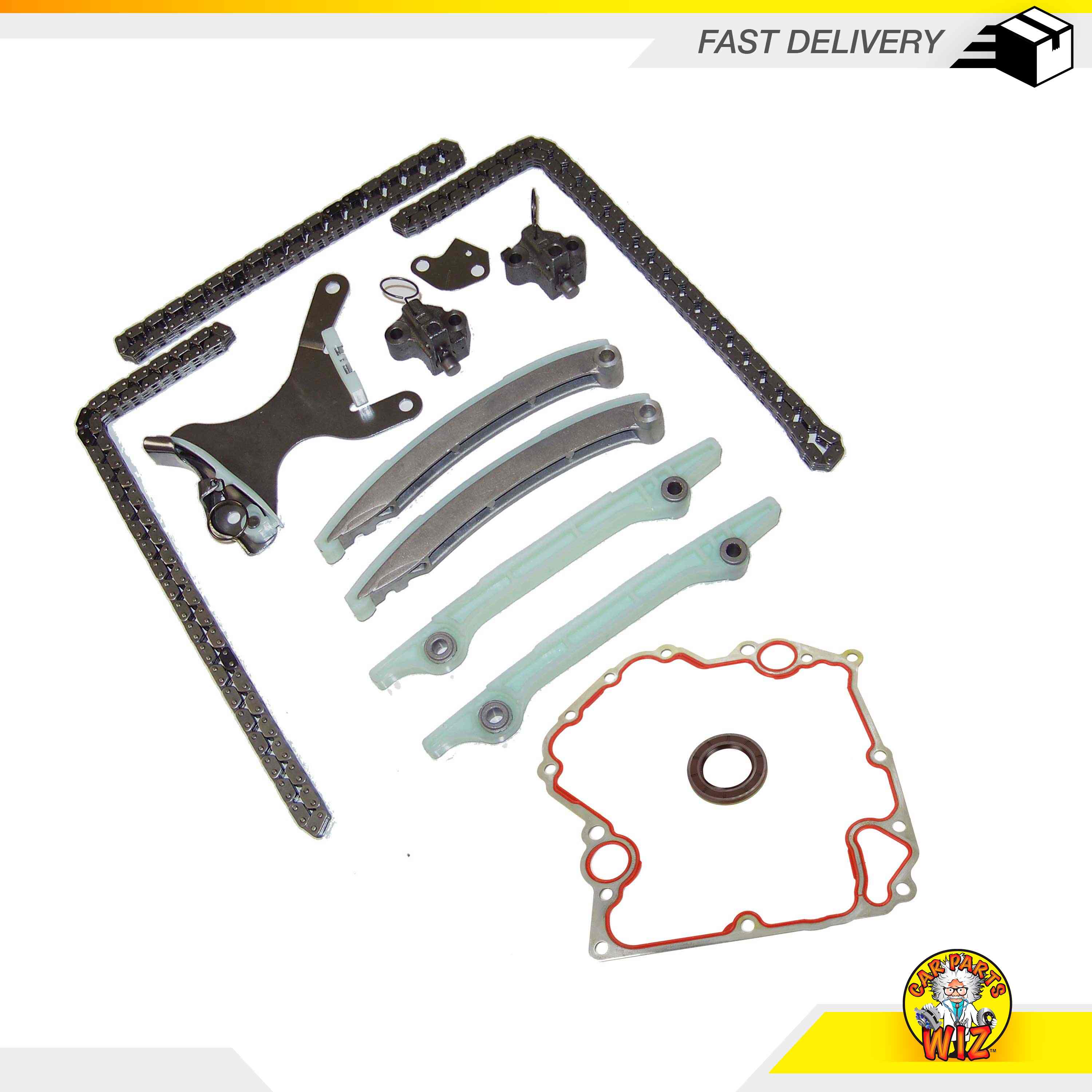 Timing Chain Kit Cover Gasket Set Fits 9902 Jeep Grand Cherokee 4.7L