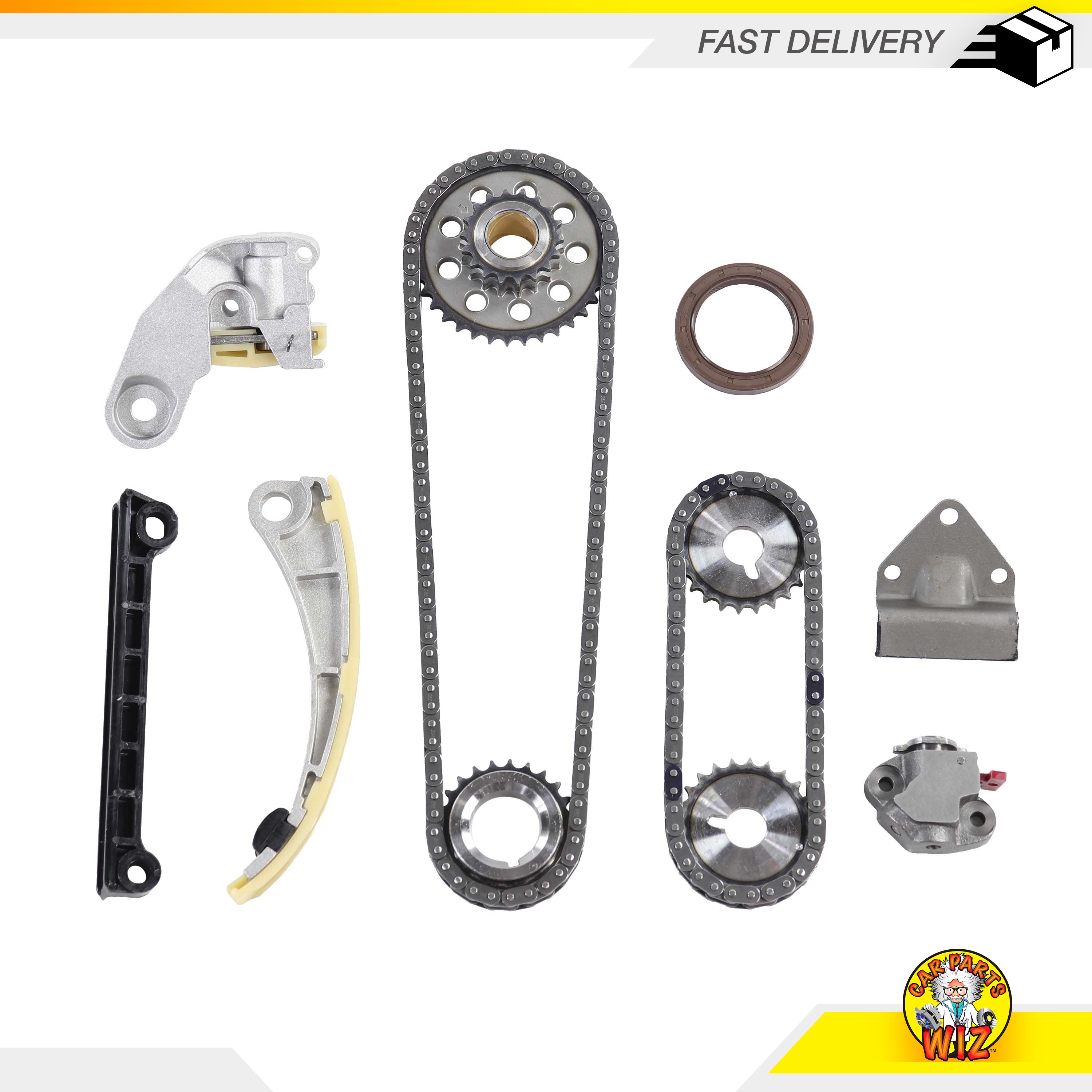 Timing Chain Oil Pump Kit Fits 9609 Chevy Suzuki 1.8L 2.0L 2.3L DOHC