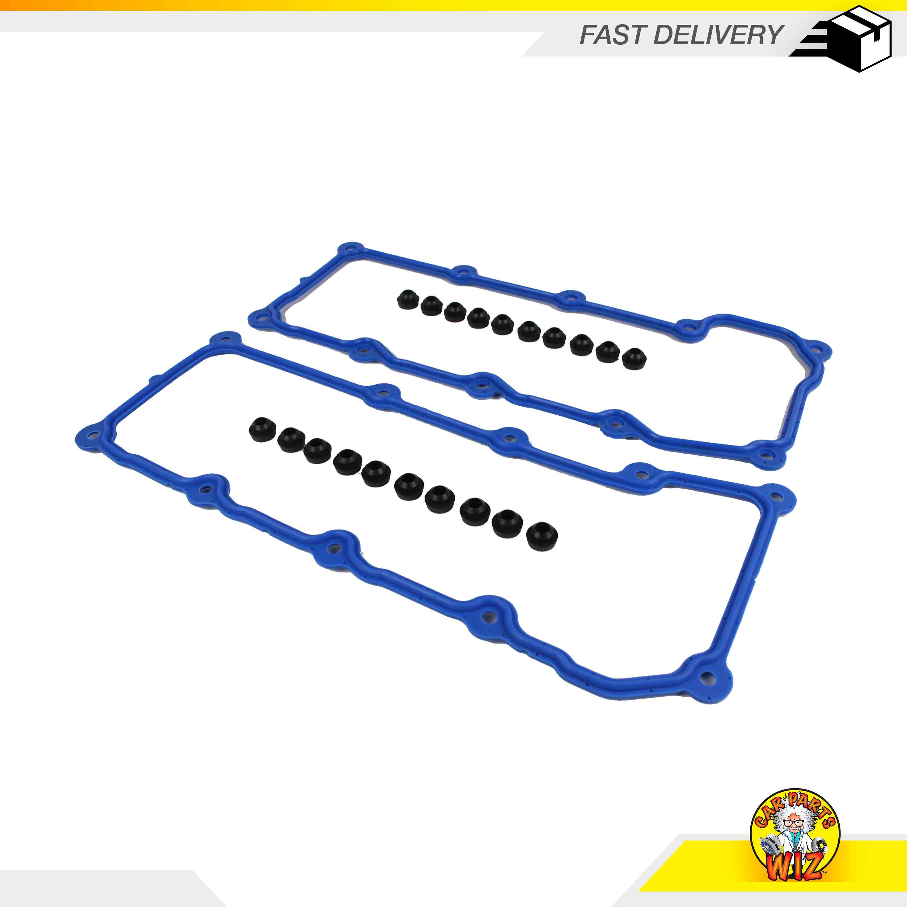 Valve Cover Gasket Set w/Grommets Fits 0205 Dodge Jeep 3.7L SOHC 12v