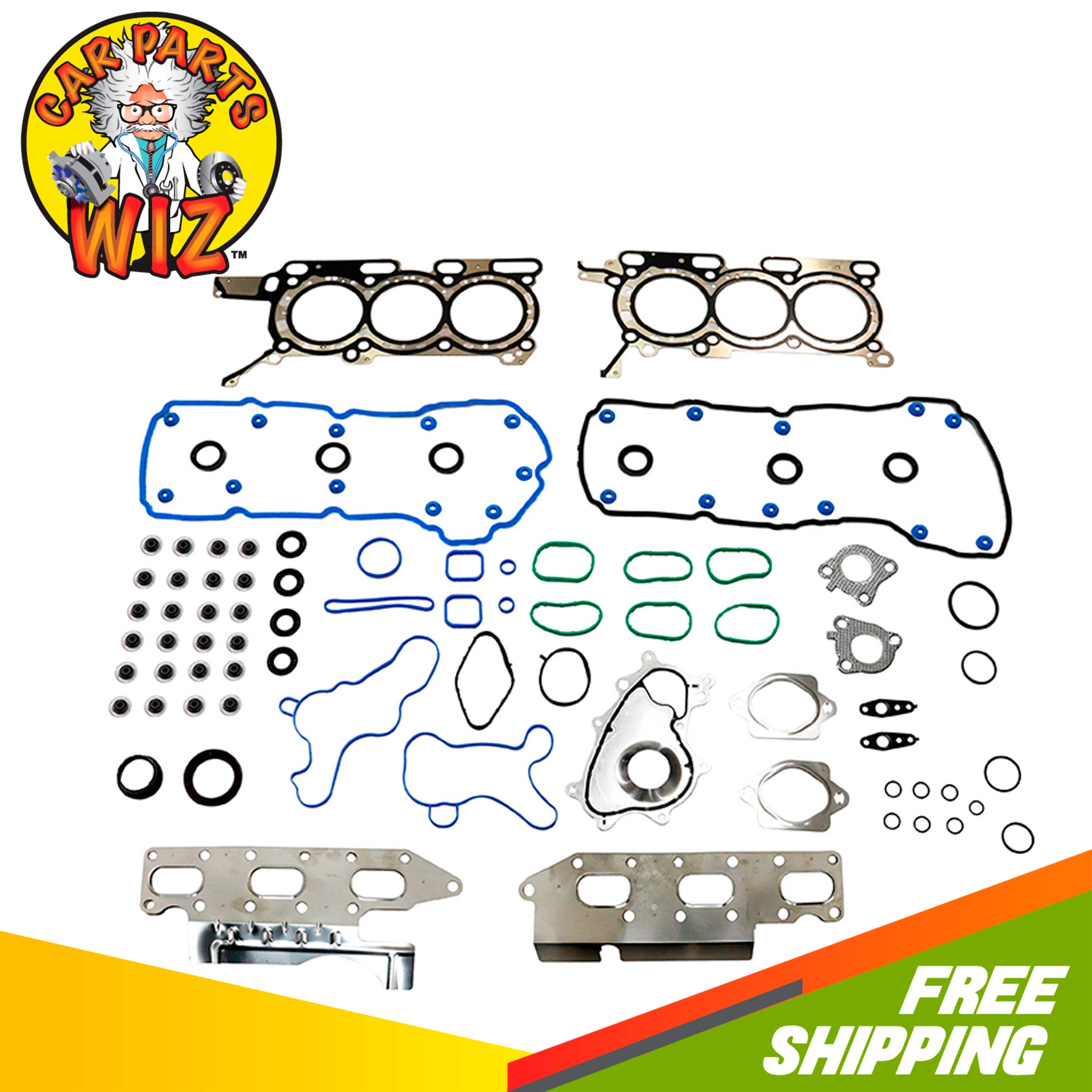 Master Engine Rebuild Kit Fits 11-12 Ford F-150 3.5L V6 24V DOHC 3496cc