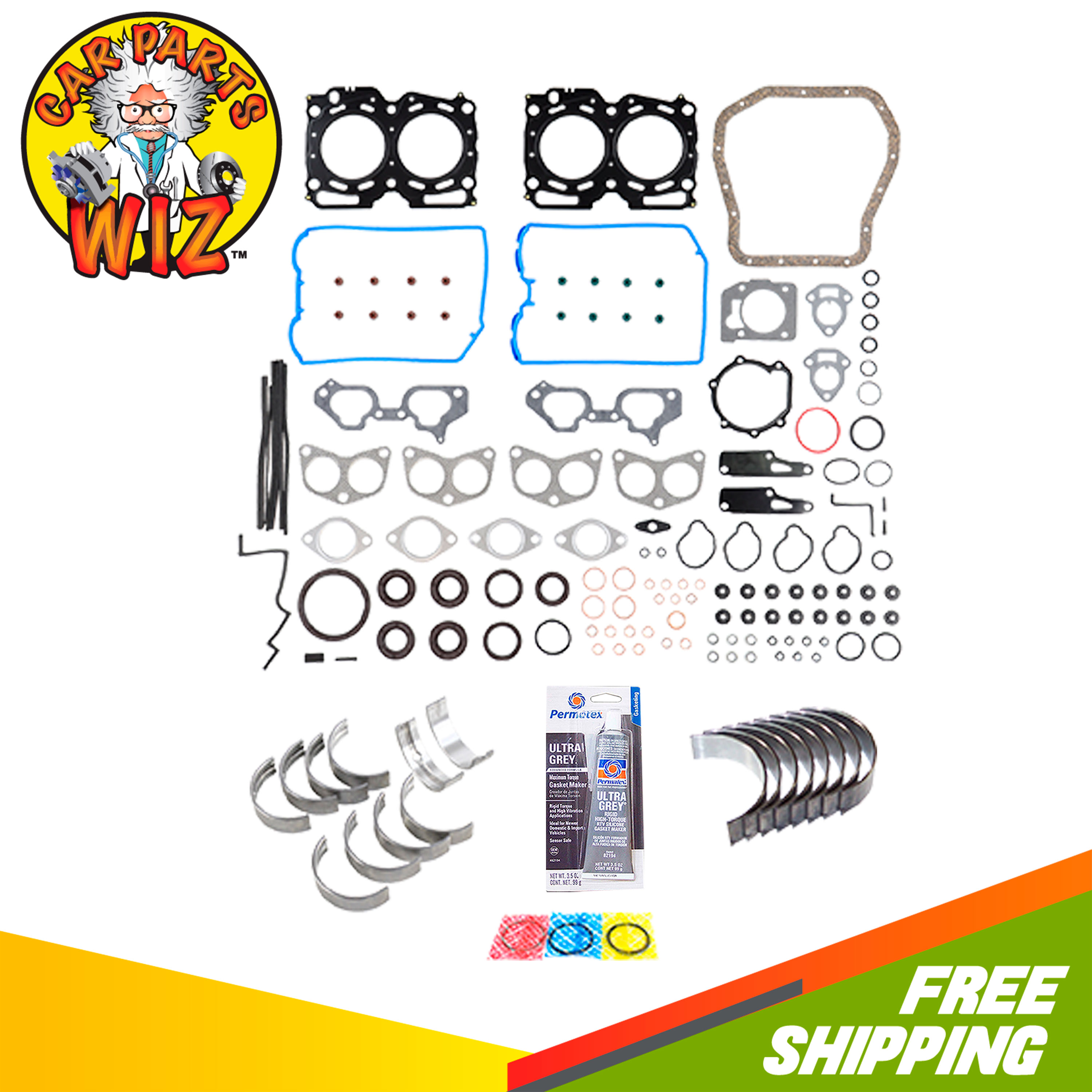 High Performance Piston Ring Set – 02-05 Subaru Impreza WRX 2.0L EJ205 – 0.50mm Overbore - View #5