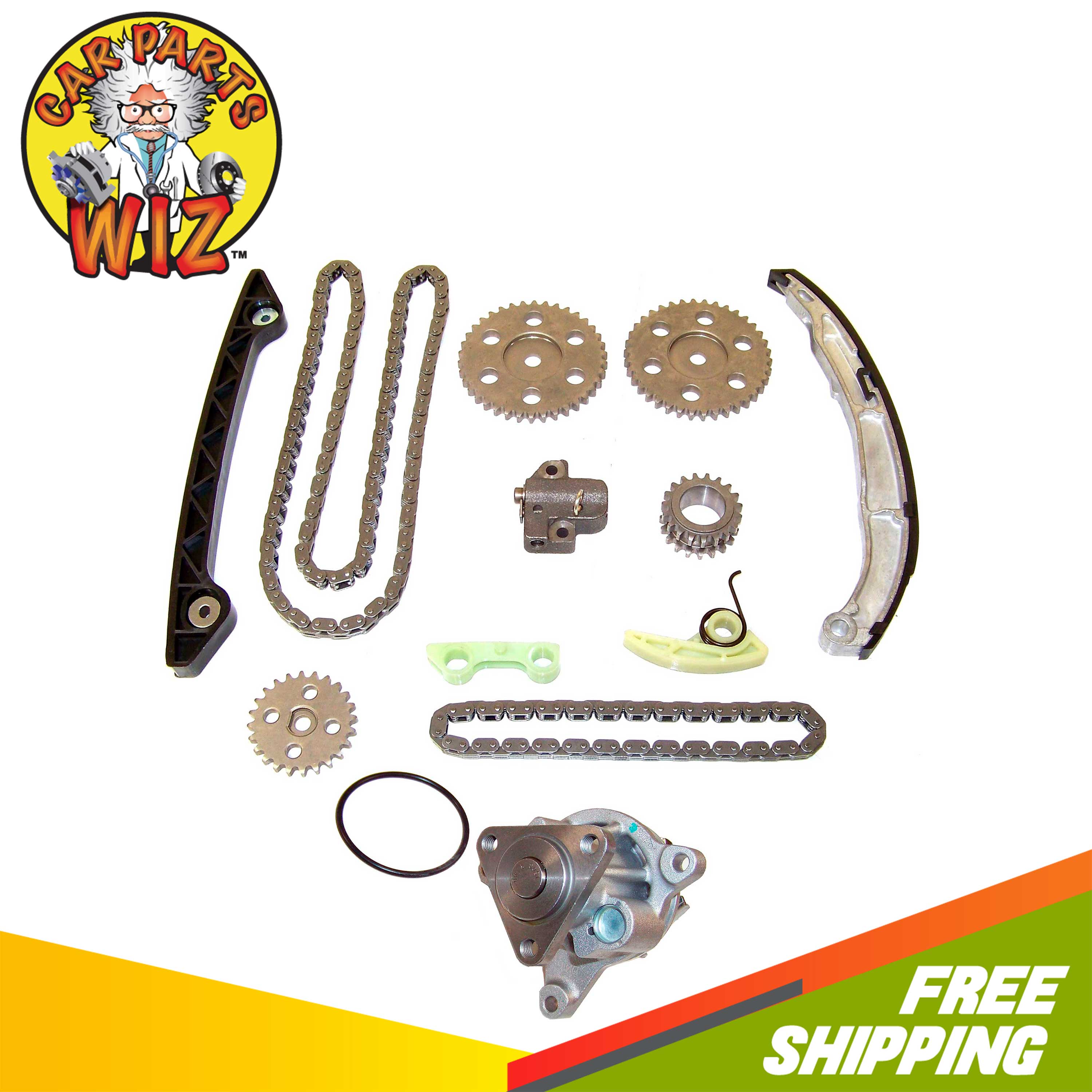 Engine Timing Chain Kit Fits 01-11 Ford Mazda B2300 Ranger