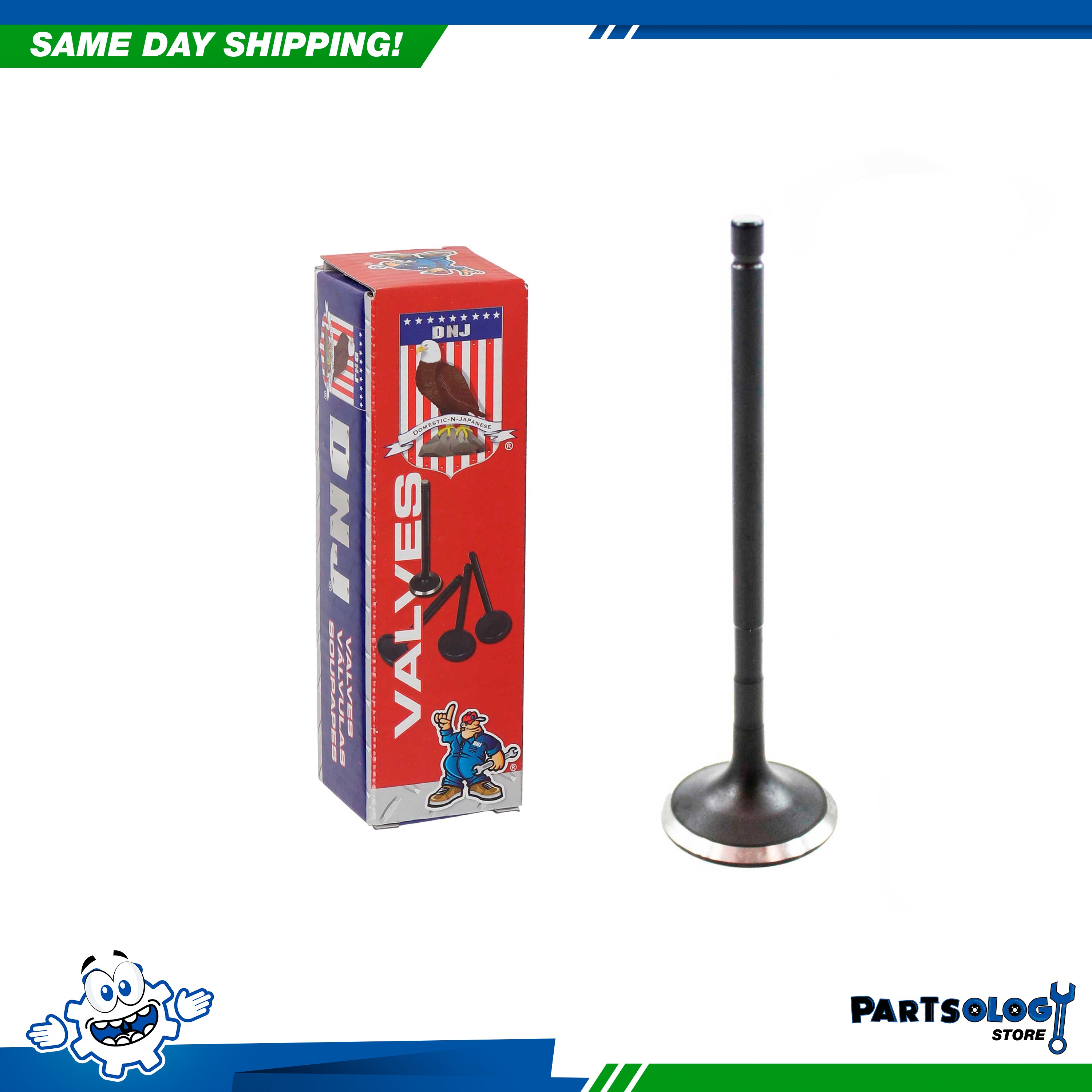 DNJ EV968 Exhaust Valve For Toyota & Lexus 3.5L-5.7L V6 V8 Engines (2005-2016 Models)