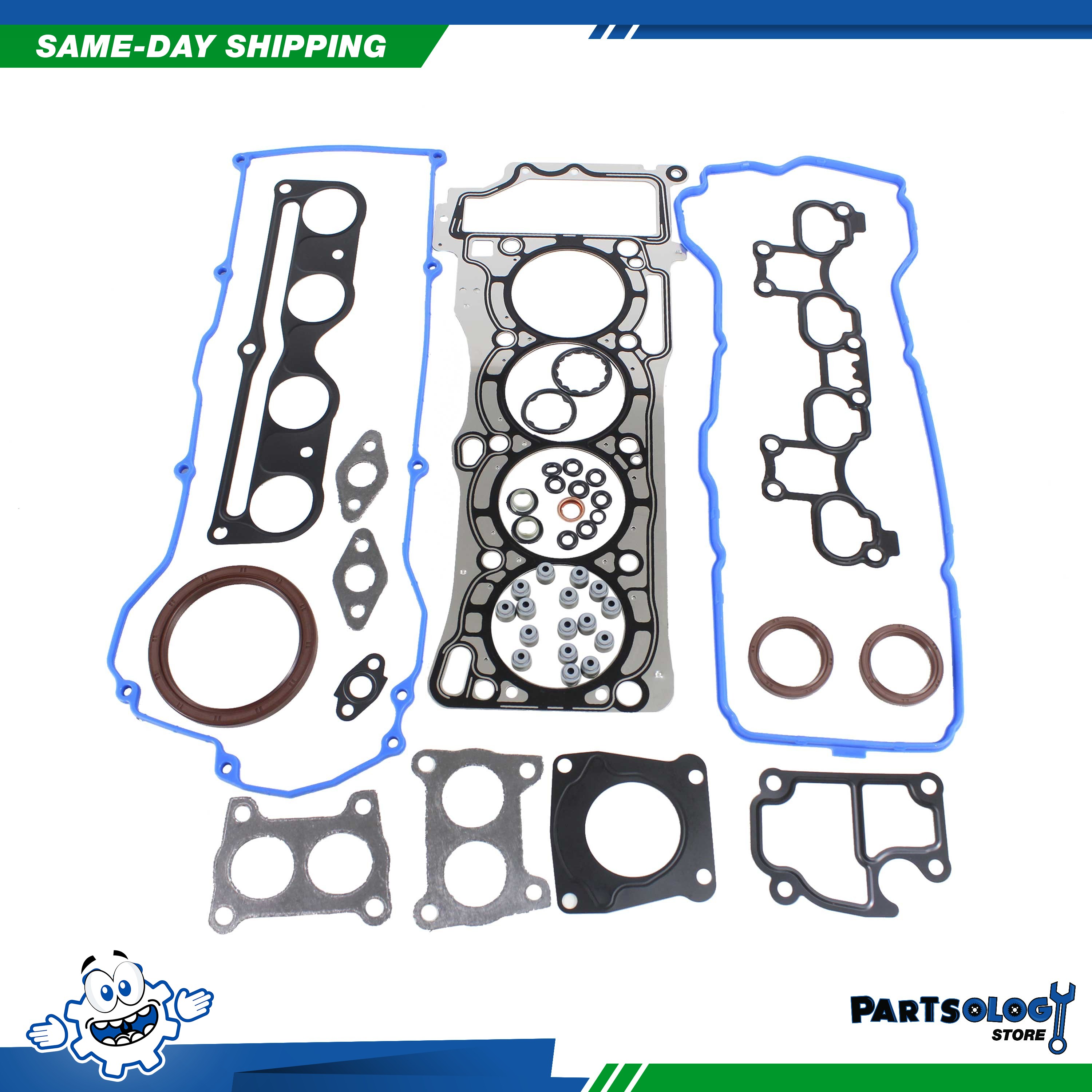DNJ EK614 Engine Rebuild Kit For 00-06 Nissan Sentra 1.8L L4 DOHC 16v ...