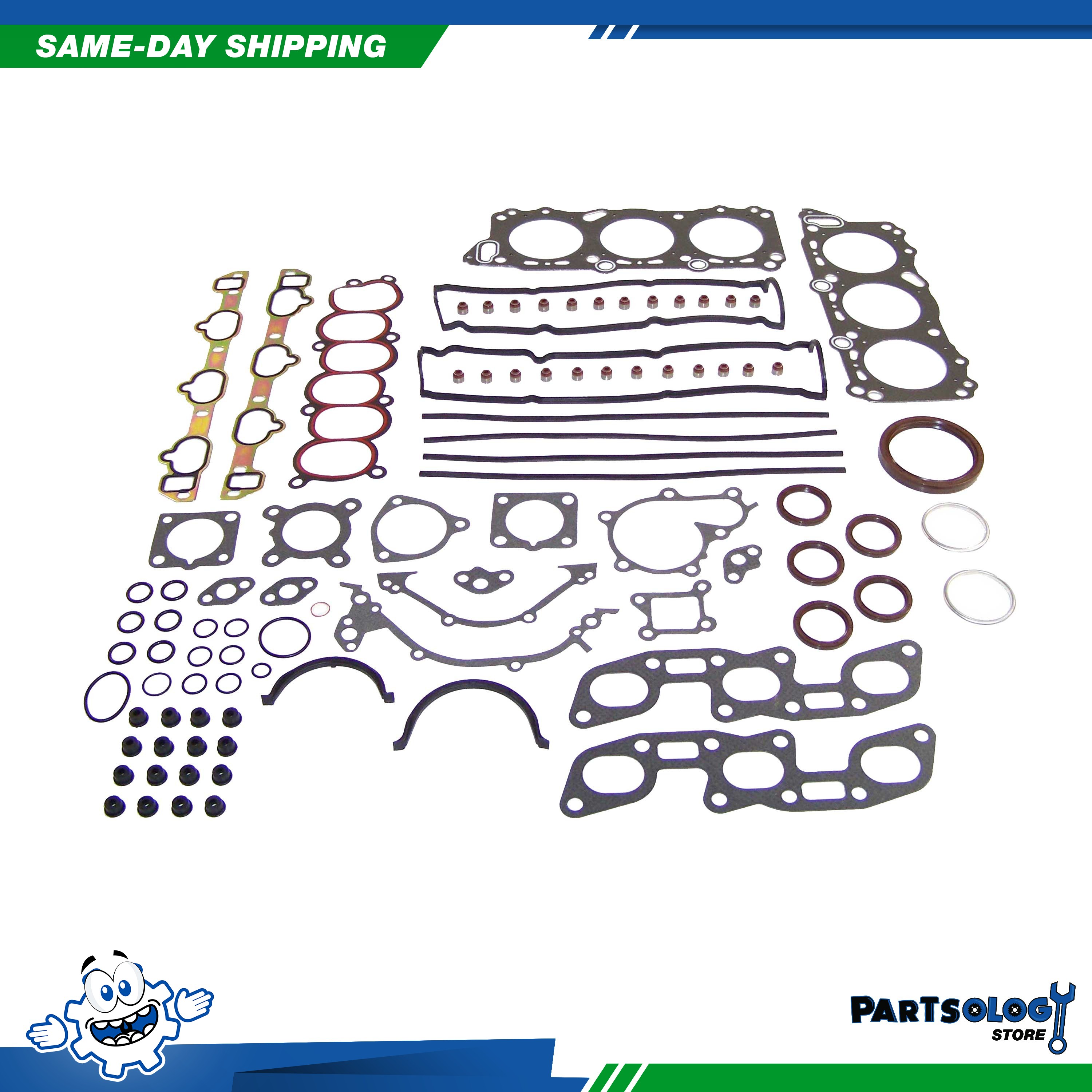 DNJ EK630 Engine Rebuild Kit For 90-96 Nissan 300ZX 3.0L V6 DOHC