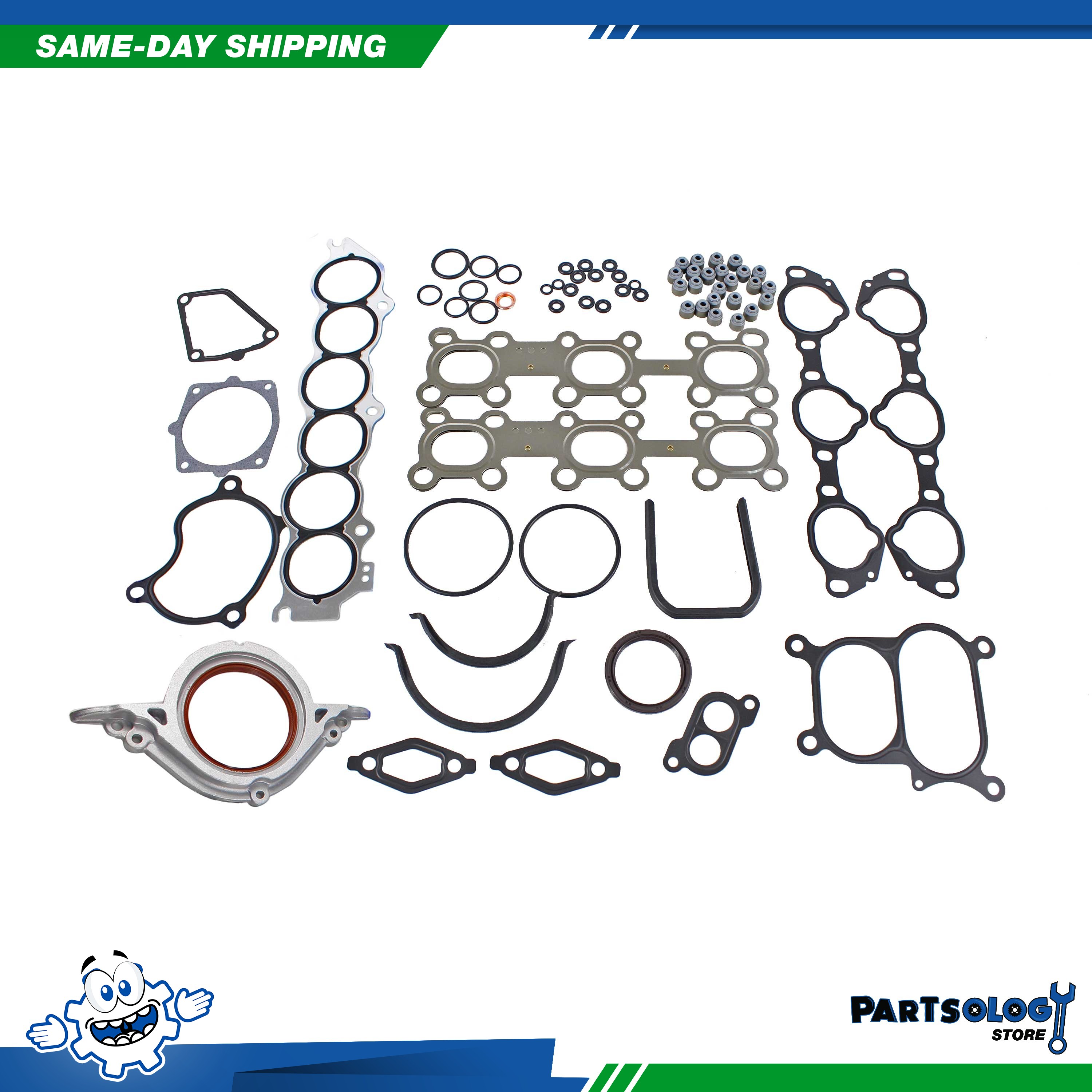 Saab Subaru Engine Gasket Set FGS7015 DNJ Engine Components FGS7015 - View #10