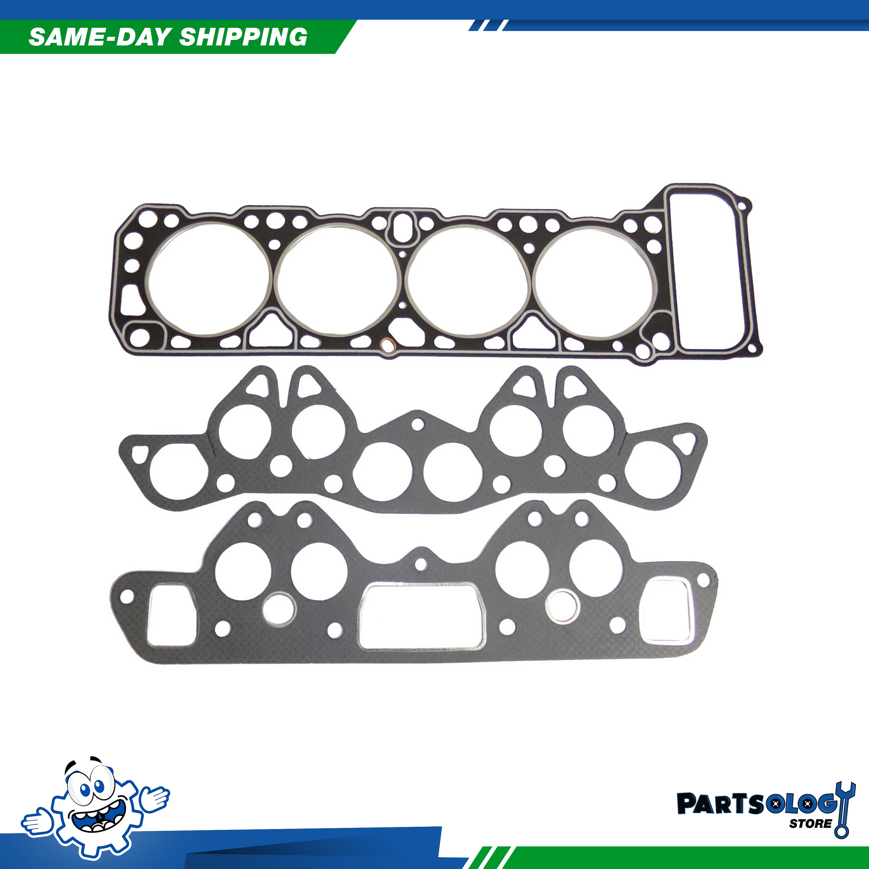 DNJ HGS633 Graphite Cylinder Head Set For 68-80 Nissan 200SX 2.0L SOHC - Picture 3 of 4