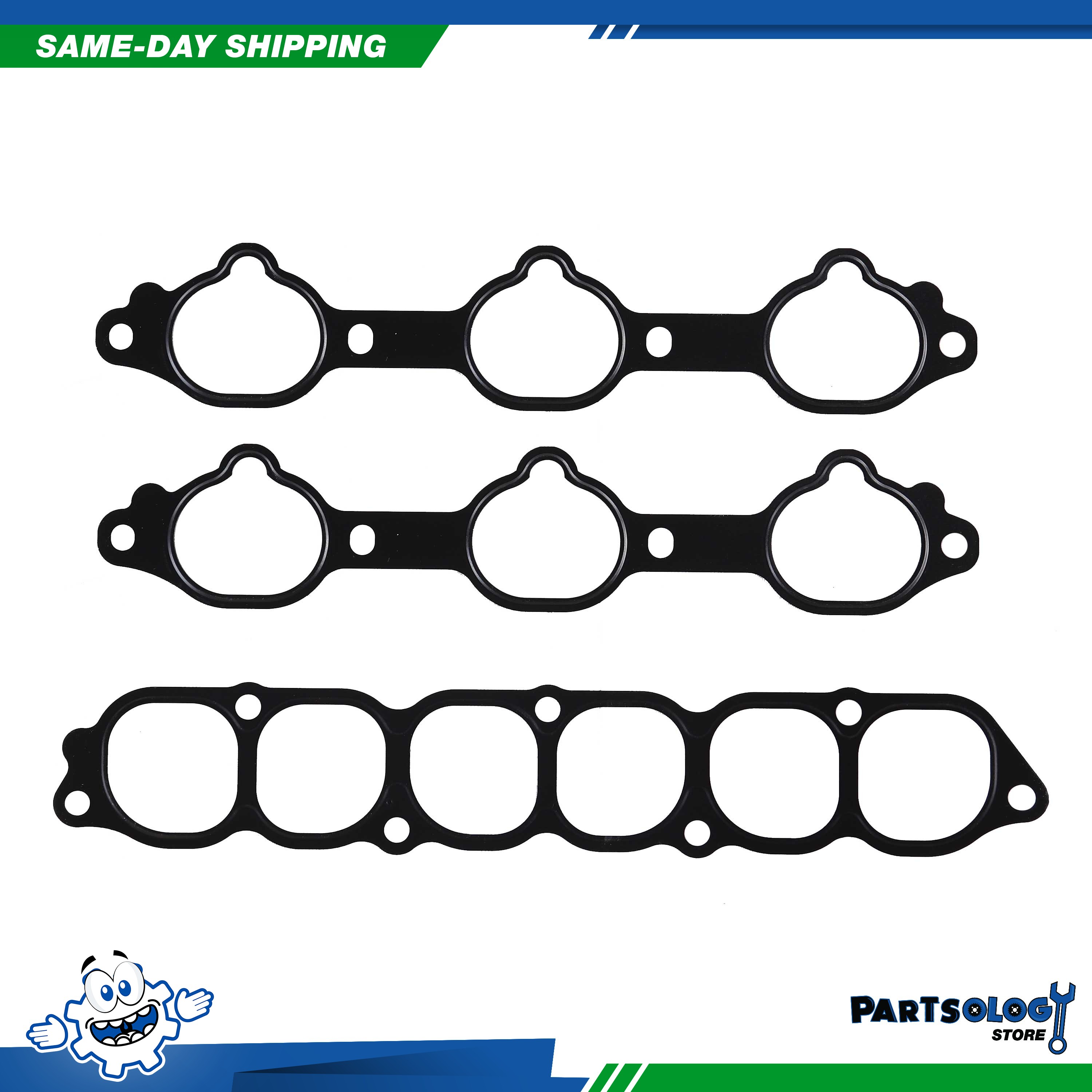 IG126 DNJ Set Intake Manifold Gaskets for Mitsubishi 3000GT Dodge