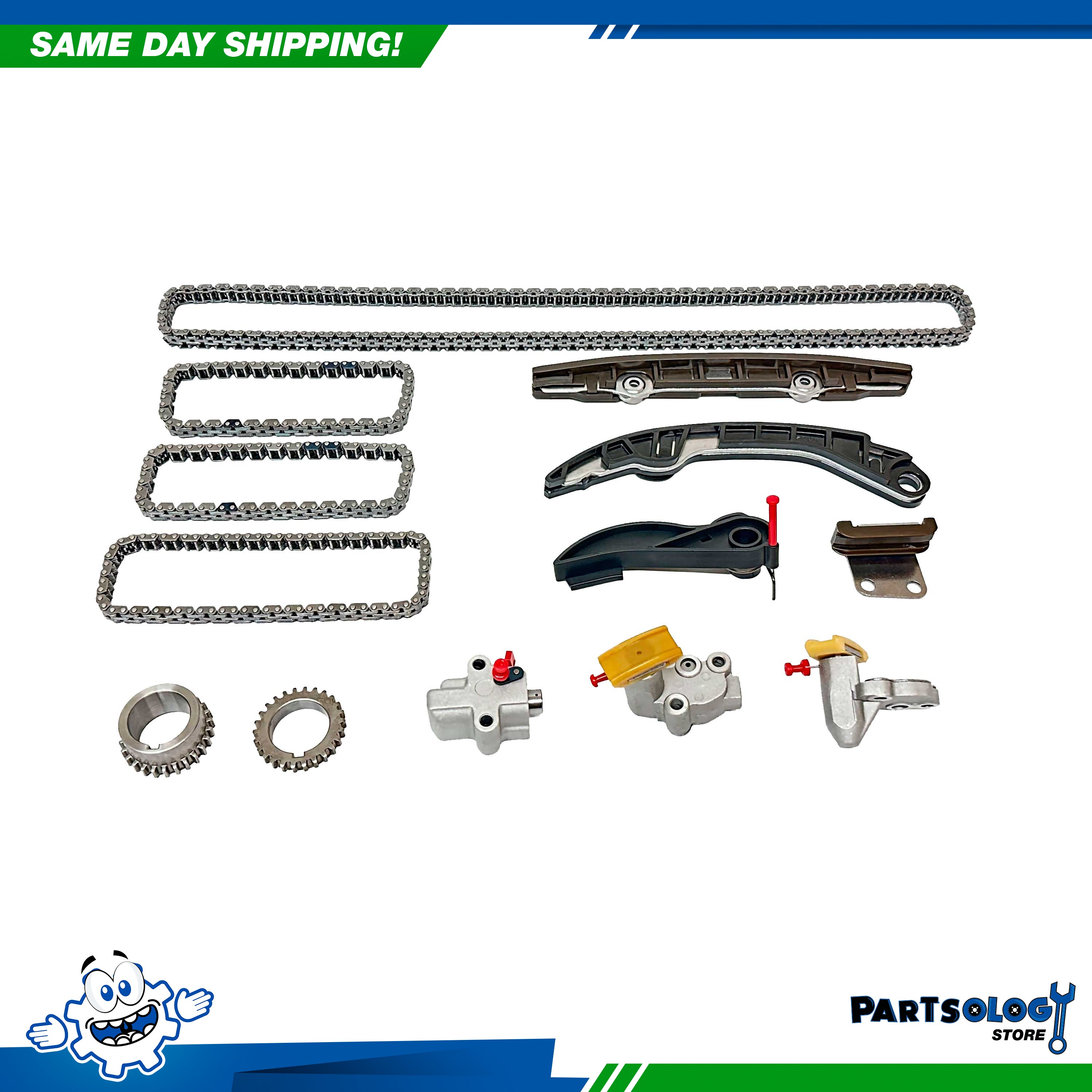 DNJ TK4479 Timing Chain Kit For 17-22 INFINITI Nissan 3.5L DOHC | eBay