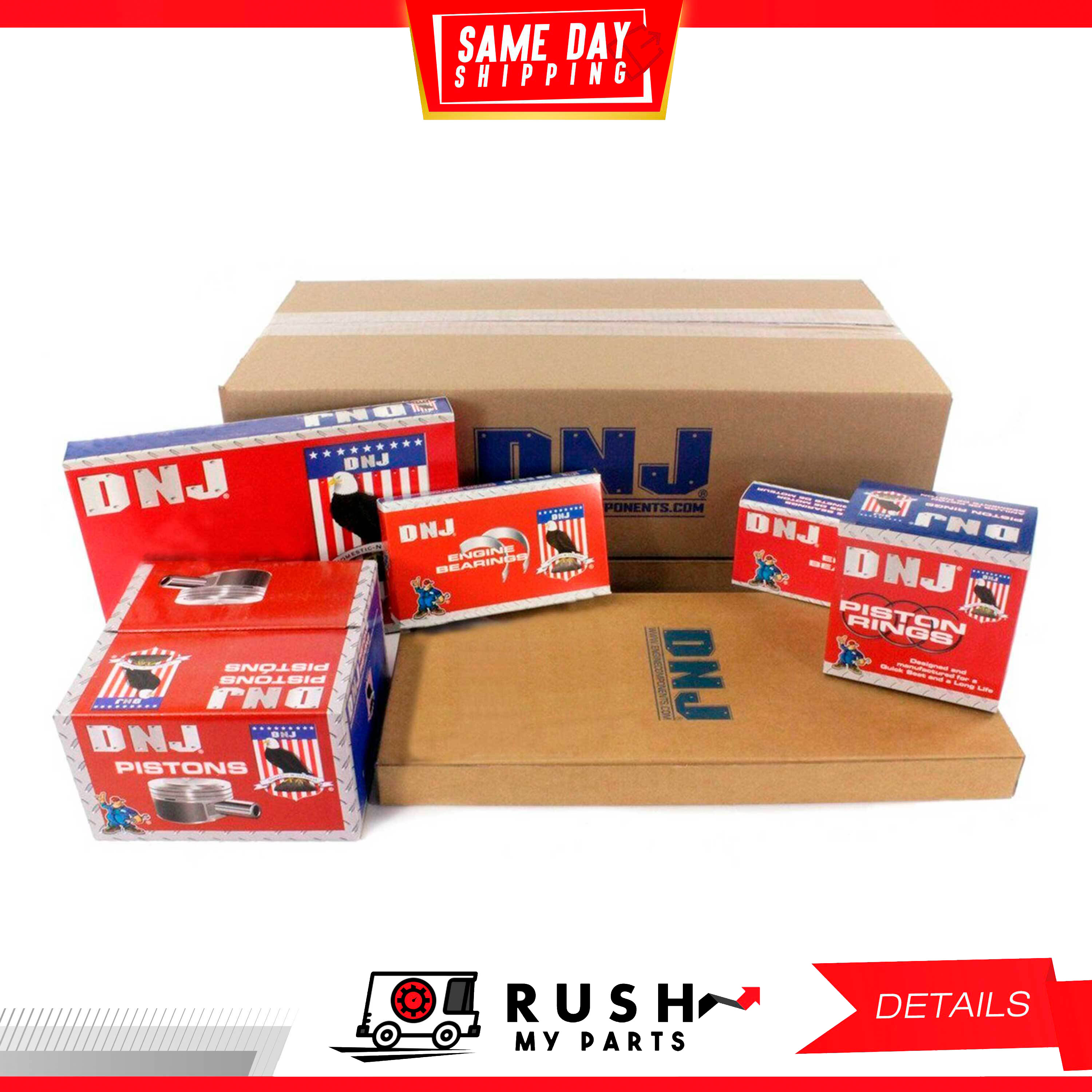 エバデッキ（強化パーツ込みのフルセット） 02-08 Engine Rebuild Kit For JaguarX-Type 3.0L V6 DOHC 24v