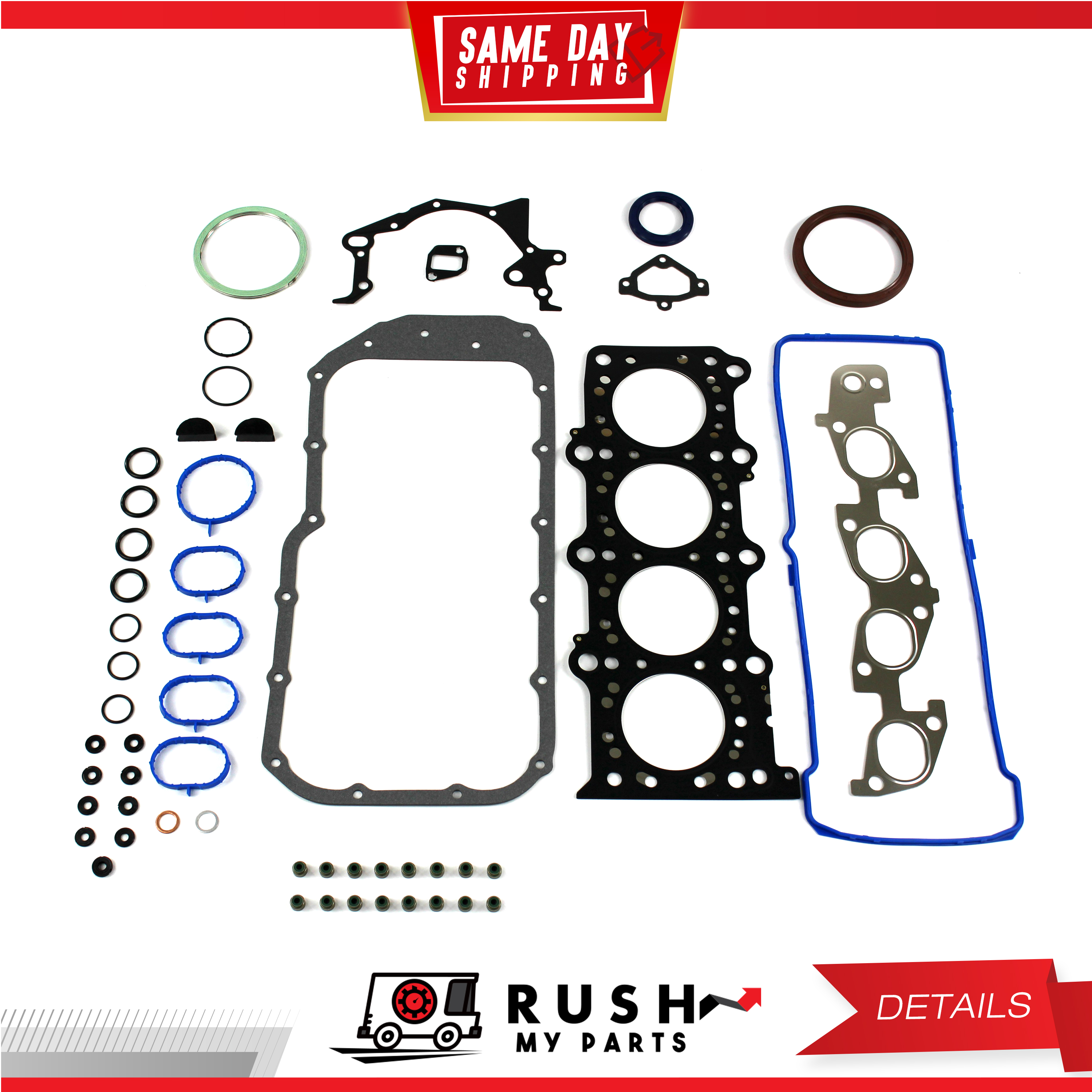 DNJ EK532 Engine Rebuild Kit For 0709 Suzuki SX4 2.0L L4 DOHC 16v J20B