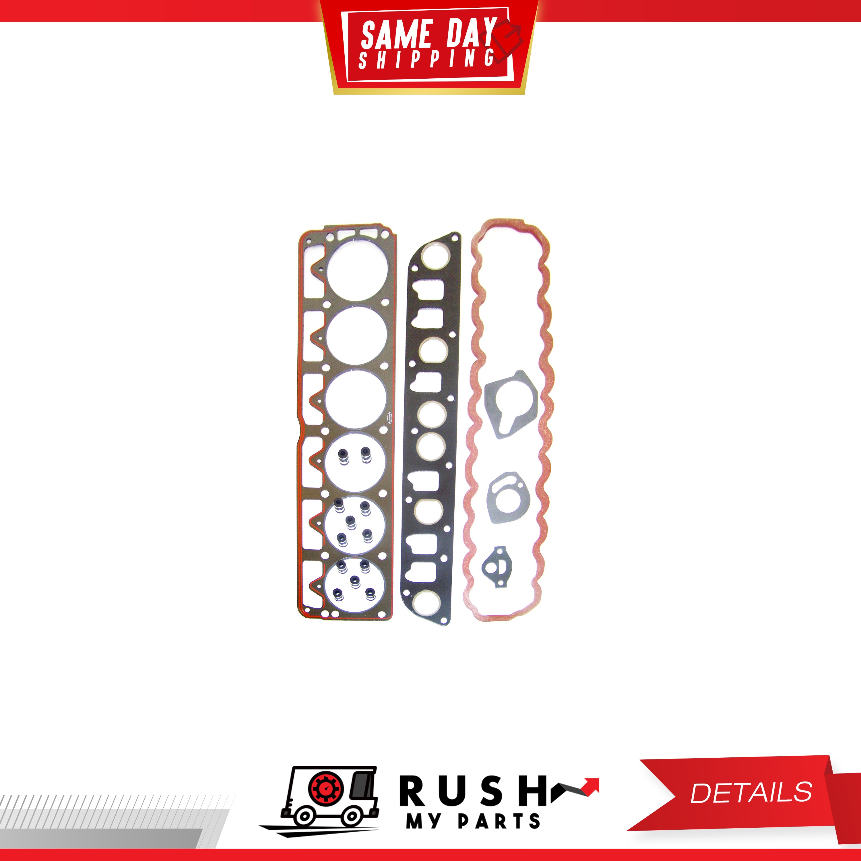 DNJ EK1119M Master Engine Rebuild Kit For 8790 Jeep Comanche 4.0L L6