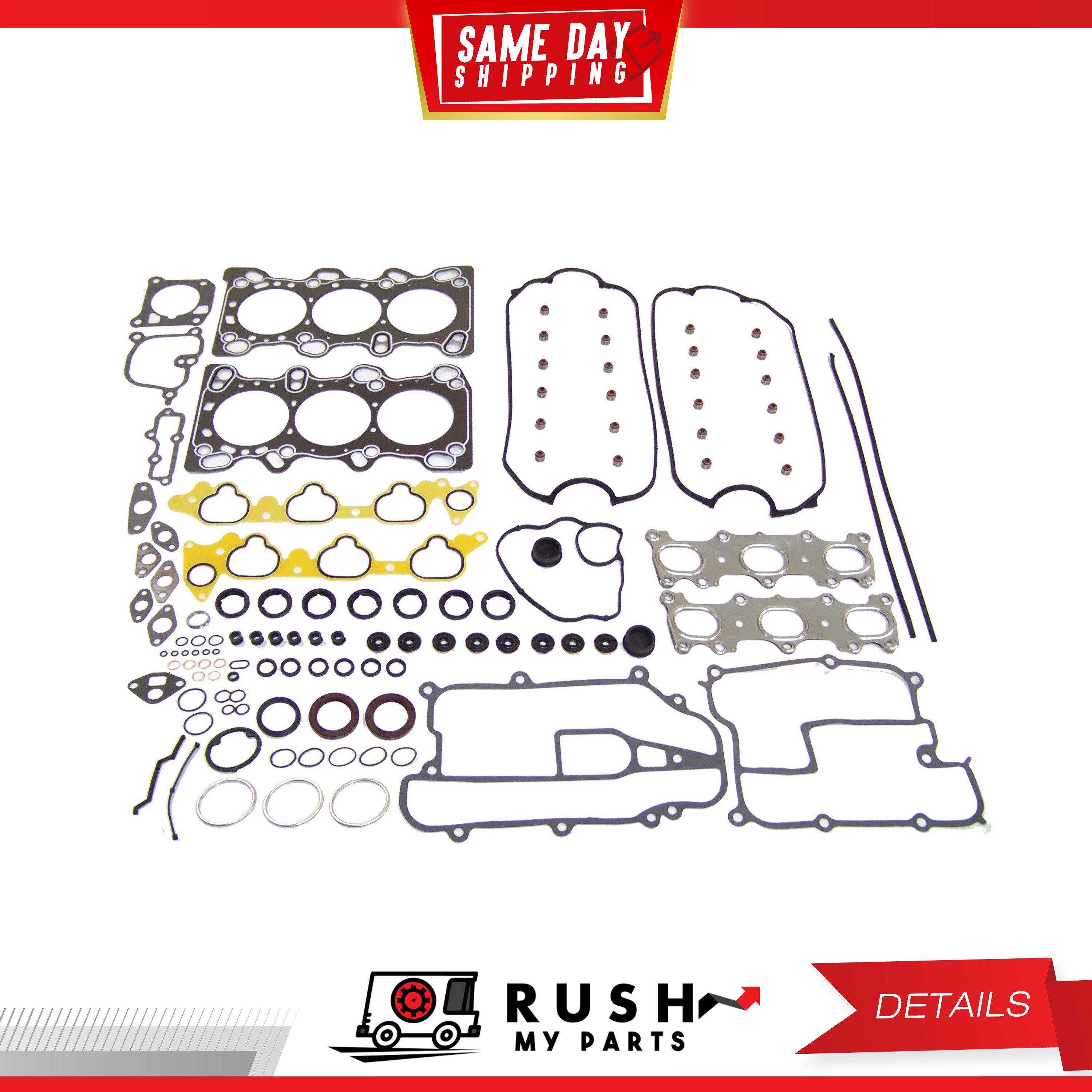 DNJ HGS282 Graphite Head Gasket Set For 9104 Acura Legend RL 3.2L SOHC