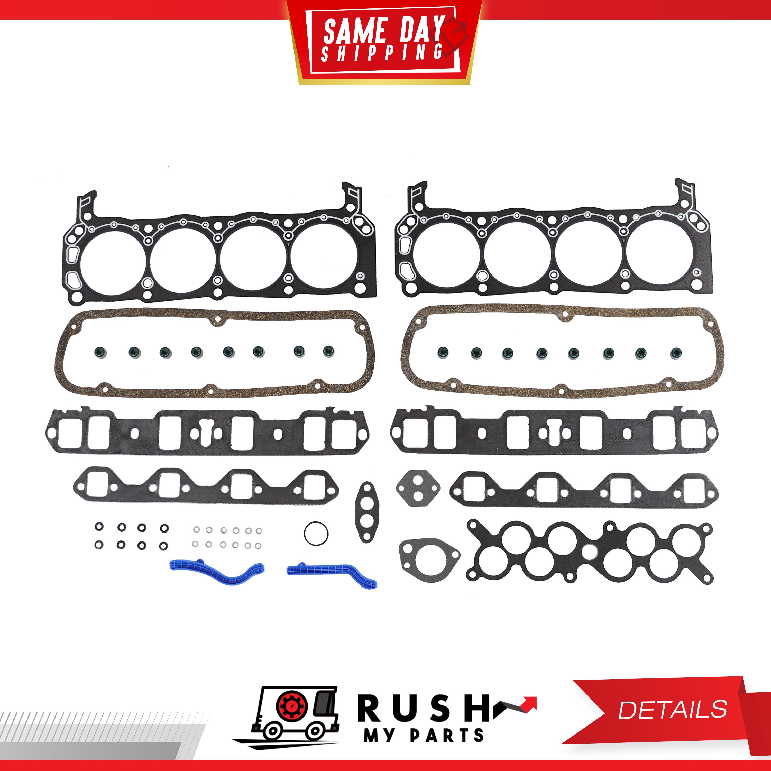DNJ HGS4114 Graphite Head Gasket Set For 9601 Ford Explorer 5.0L OHV