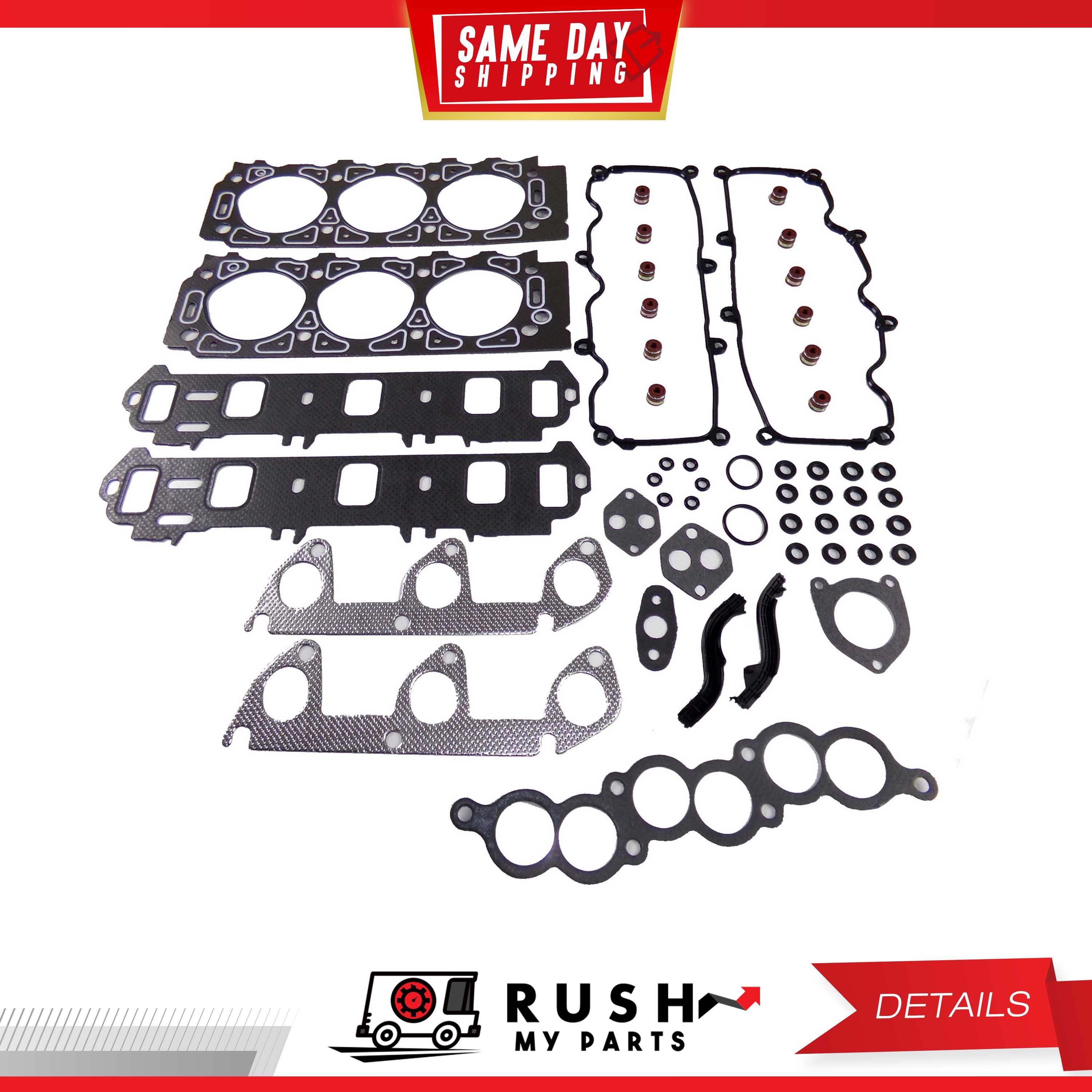 thumbnail image 2 of Cylinder Head Gasket Set W/ Bolts For 91-95 Ford Taurus, Tempo, Probe – 3.0L OHV VIN U 2 of 5