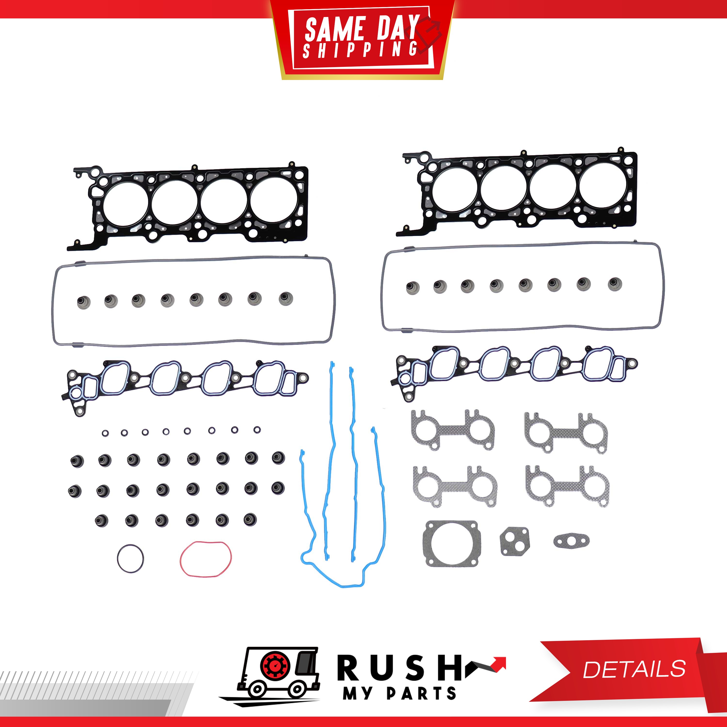 Mizumo Auto Lower Gasket Set For Ford Mercury Lincoln 4.6L Romeo/Windsor (92-03) – Engine Conversion Kit