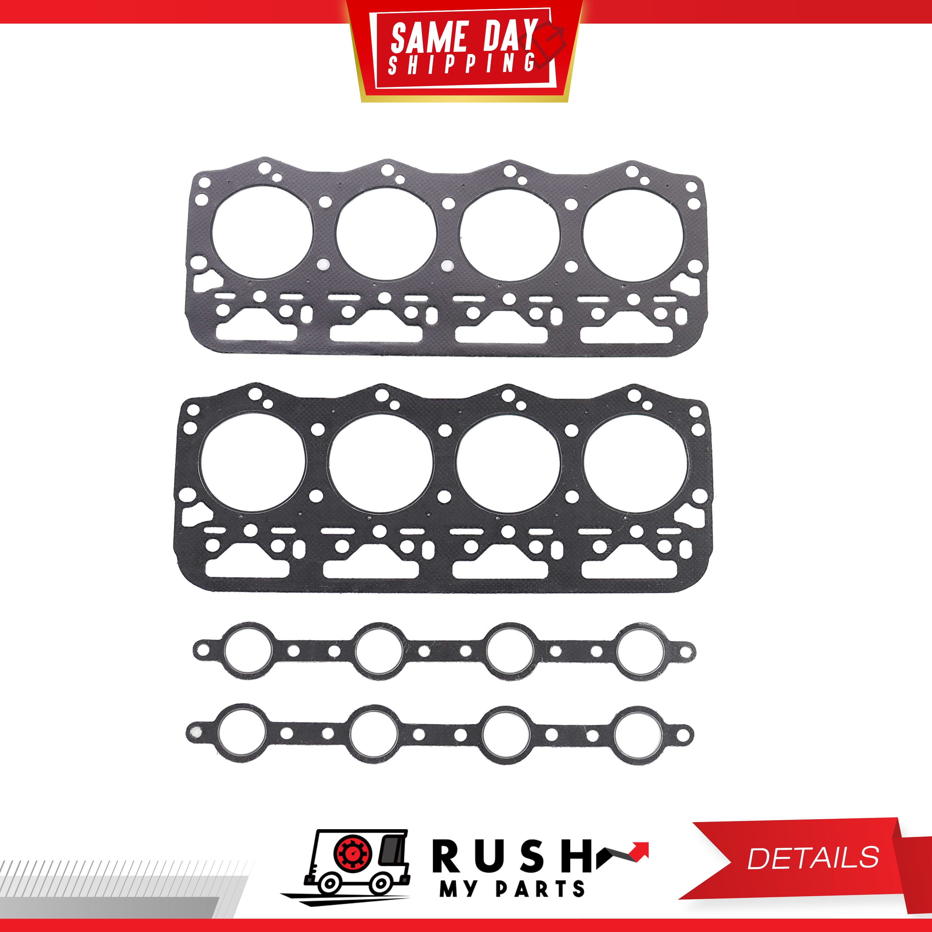 DNJ HGS4200 Graphite Head Gasket Set For 9403 Ford F250 7.3L V8 OHV