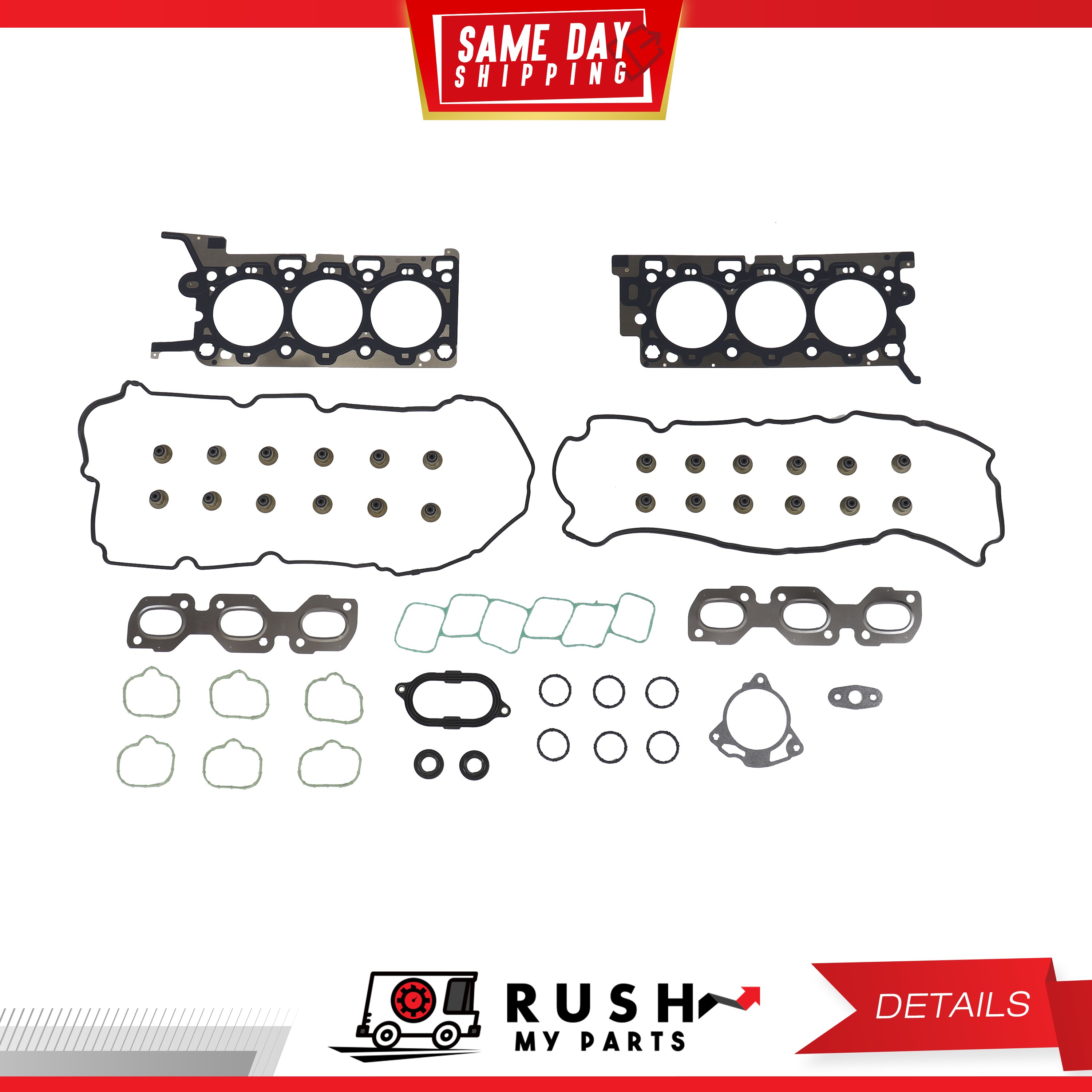 DNJ HGS4212 Head Gasket Set For 2009 Ford Escape 3.0L V6 DOHC 24v eBay