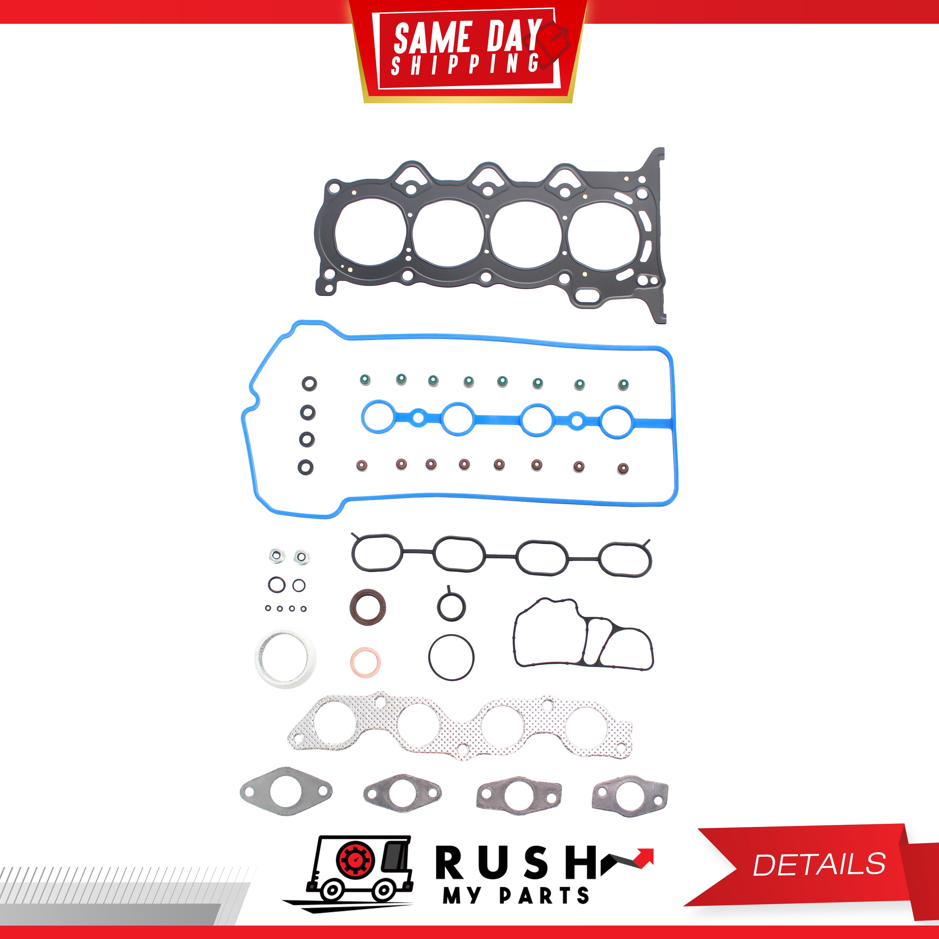 DNJ HGS4239 Graphite Head Gasket Set For 1215 Toyota Prius 1.5L L4