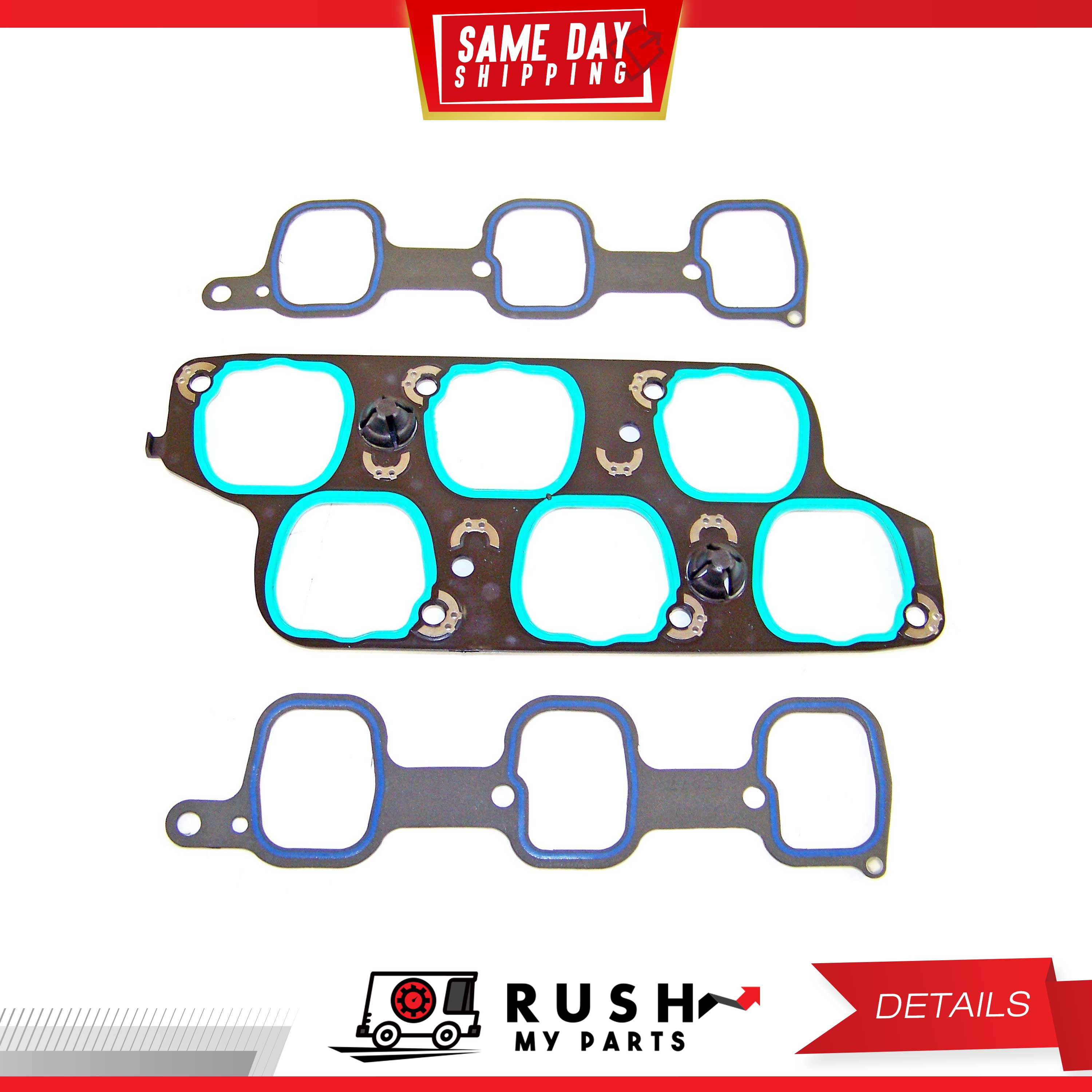 DNJ IG3178 Intake Manifold Gasket For 0708 Buick GMC Acadia 3.6L V6