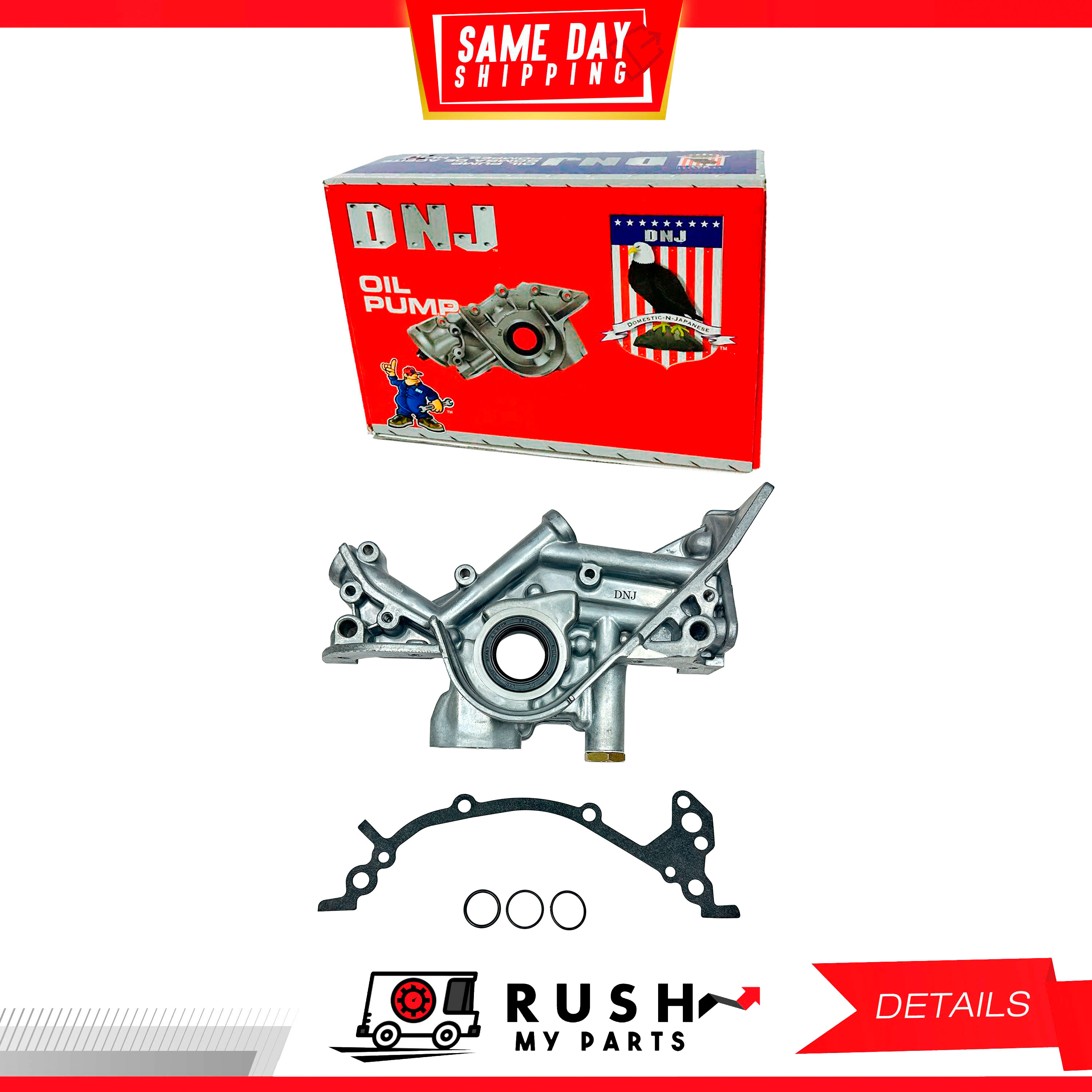 93-95 Oil Pump For Mercury Nissan Quest 3.0L V6 SOHC 12v DNJ OP618