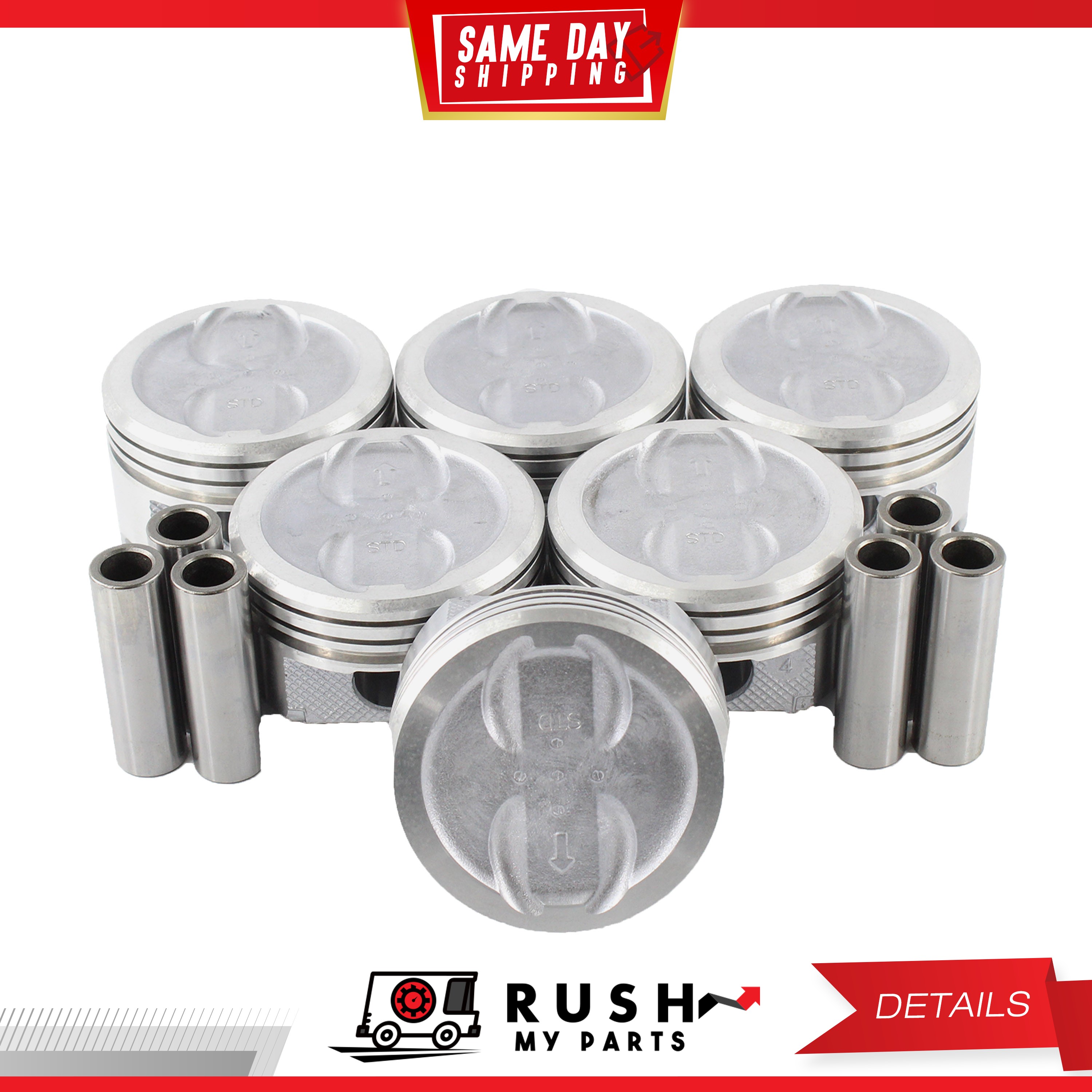 DNJ PR3125C.20 Oversize Piston Ring Set For 68-96 Chevrolet Astro 3.9L 4.3L OHV