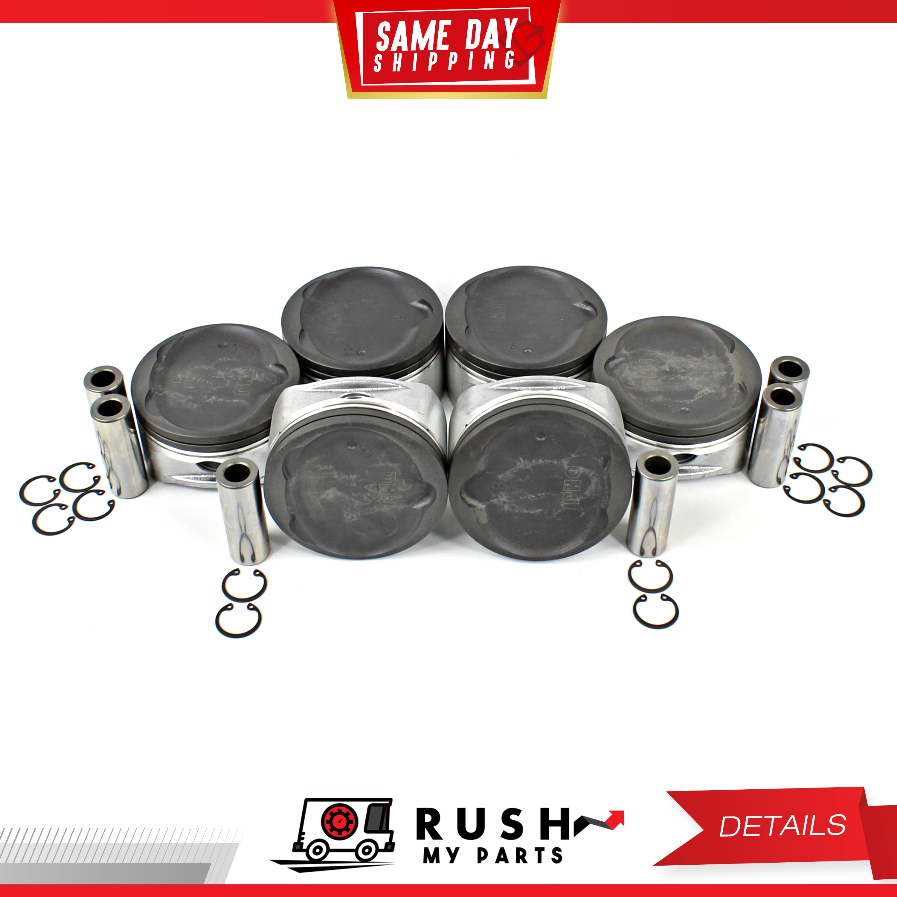 DNJ EK354 Engine Rebuild Kit For 2004 Isuzu Rodeo Axiom 3.5L V6 DOHC