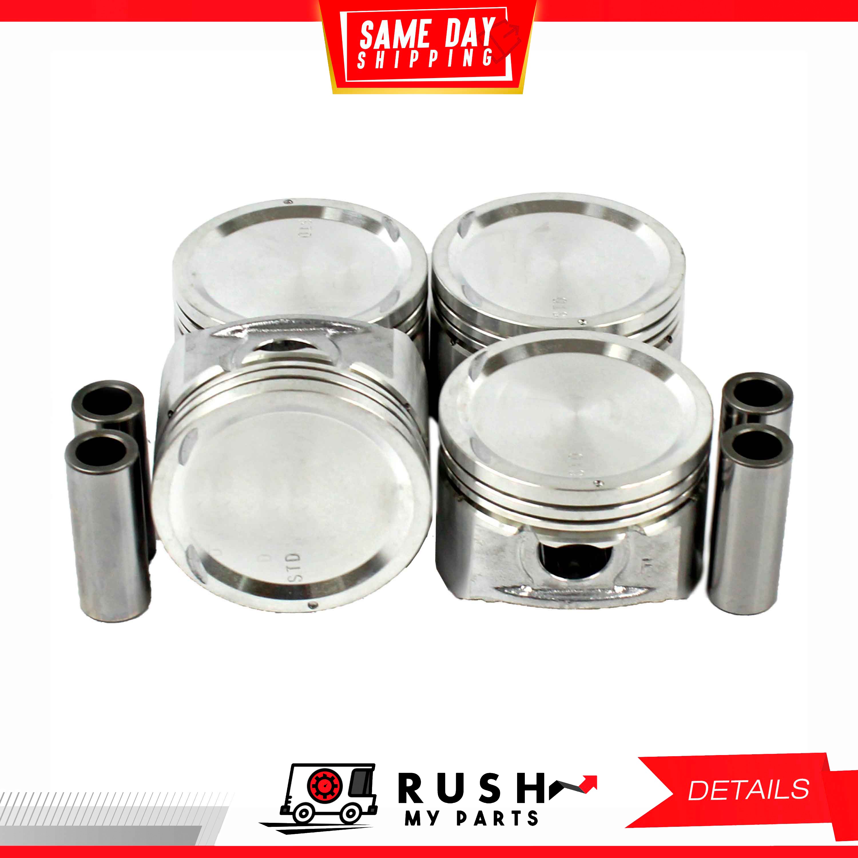 DNJ PR407 Standard Piston Ring Set For 01-02 Kia Rio 1.5L L4 DOHC 16v