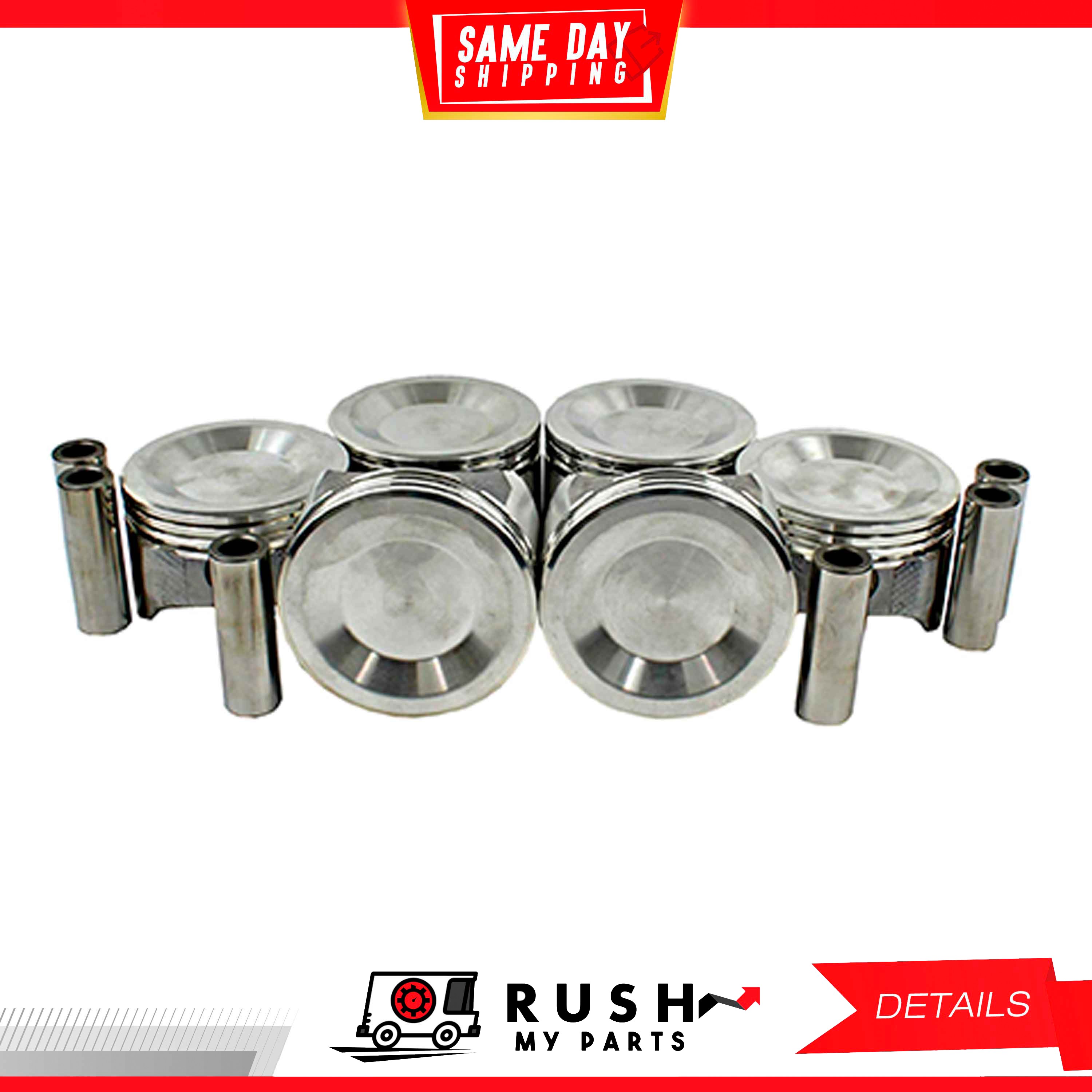DNJ® P4170 Piston - Direct Fit, Set Of 8